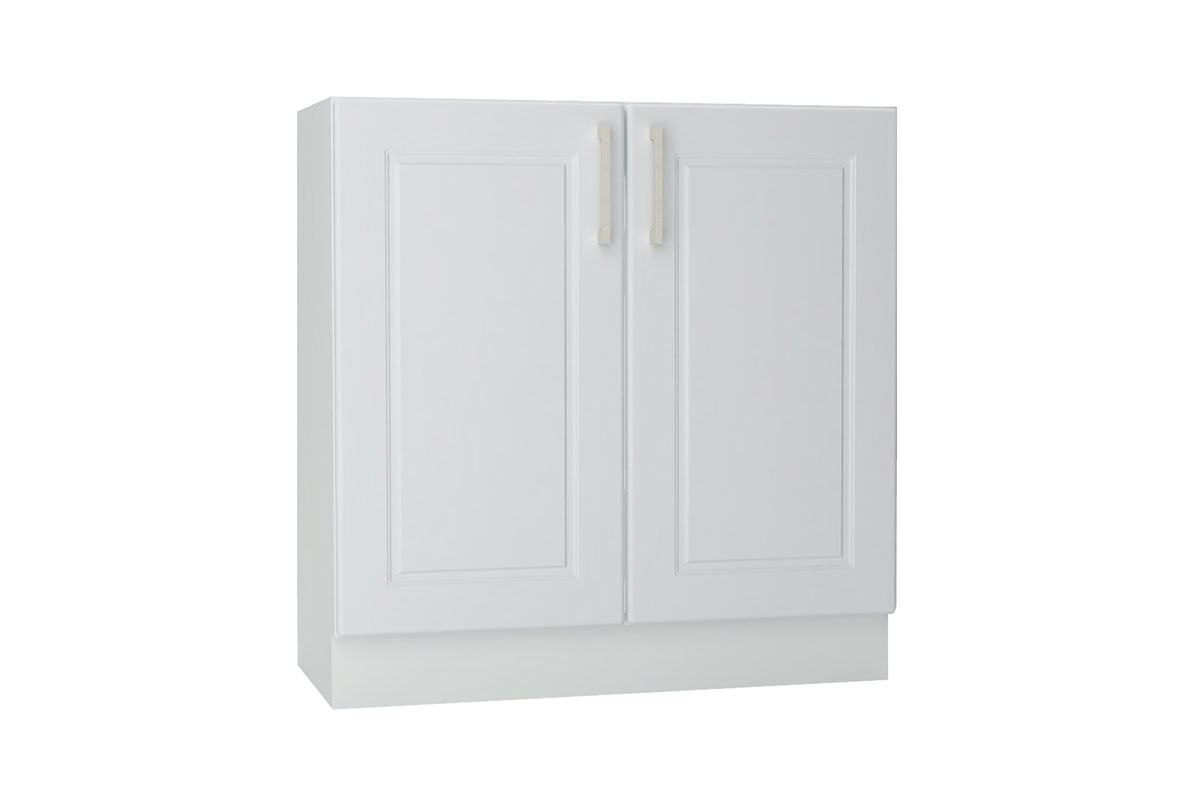 Natalia biely lesk D80 ZL - dolná skrinka drezová skrinka Skrinka Kuchynská dolná Natalia D80 ZL dvojdverová pod umývadlo - biely lesk