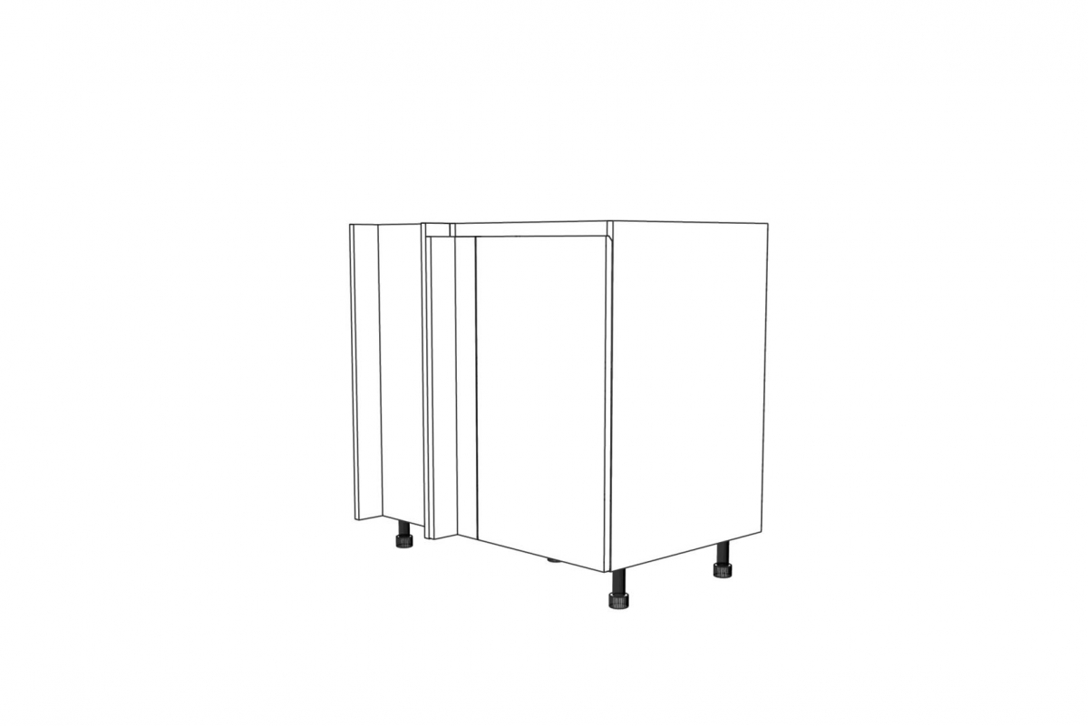 Spodní kuchyňská skříňka Campari DPPW105 ostrůvková rohová Skříňka kuchyňská rohová wyspowa Campari DPPW105/65