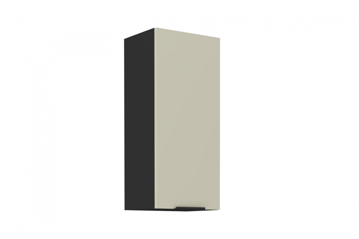 Závěsná vysoká kuchyňská skříňka Armonza 40 G-90 jednodveřová - kašmír skříňka kuchyňská závěsná Armonza 40 G-90 vysoká jednodveřová - kašmír