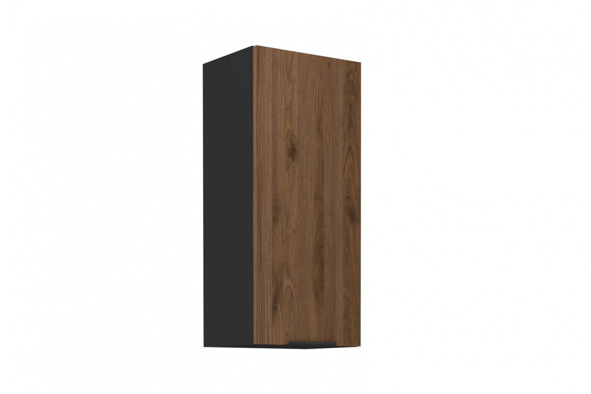 Závěsná vysoká kuchyňská skříňka Armonza 40 G-90 jednodveřová - ořech skříňka kuchyňská závěsná Armonza 40 G-90 vysoká jednodveřová - ořech