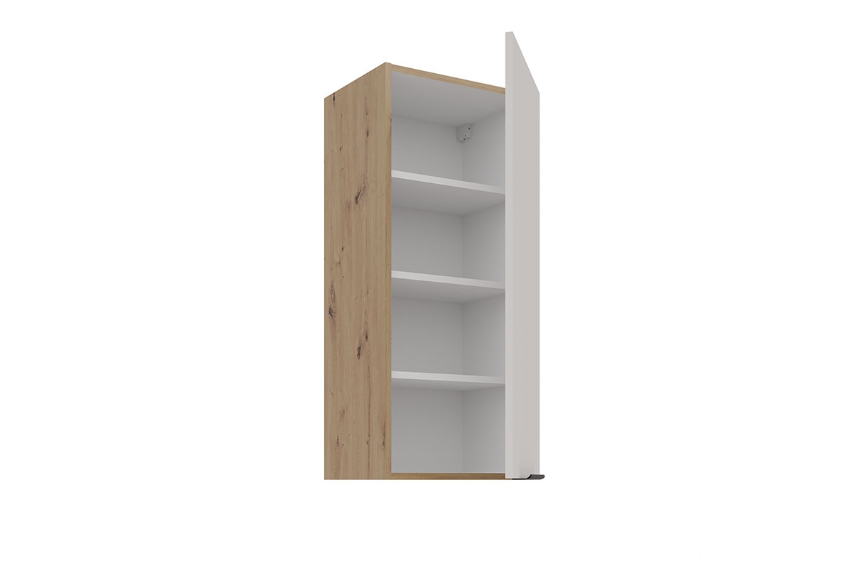 Kuchyňská horní skříňka Arvani 40 G-90 jednodveřová - kašmír / dub artisan skříňka kuchyňská závěsná Arvani 40 G-90 jednodveřová - kašmír / dub artisan