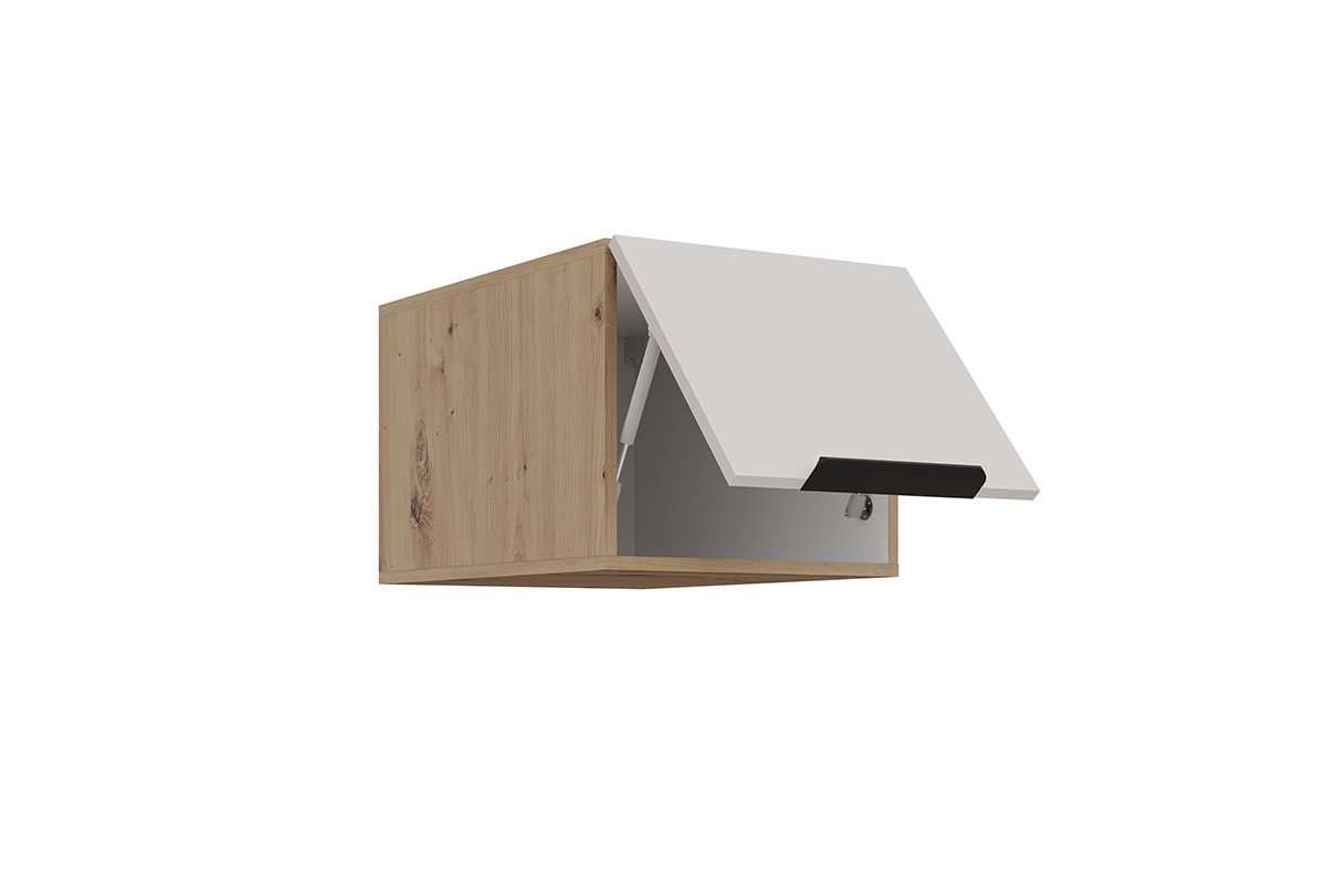 Nízka závesná kuchynská skrinka Arvani 40 NAGU-36 hlboká - kašmír / dub artisan Skrinka Kuchynská závesná Arvani 40 NAGU-36 nízka gleboka - kašmír / Dub artisan