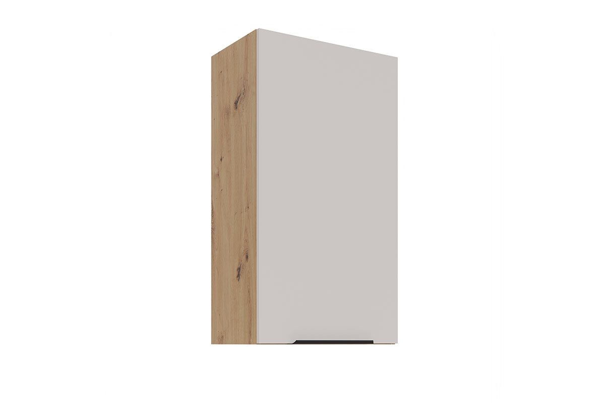 Kuchyňská horní skříňka Arvani 50 G-90 jednodveřová - kašmír / dub artisan skříňka kuchyňská závěsná Arvani 50 G-90 jednodveřová - kašmír / dub artisan