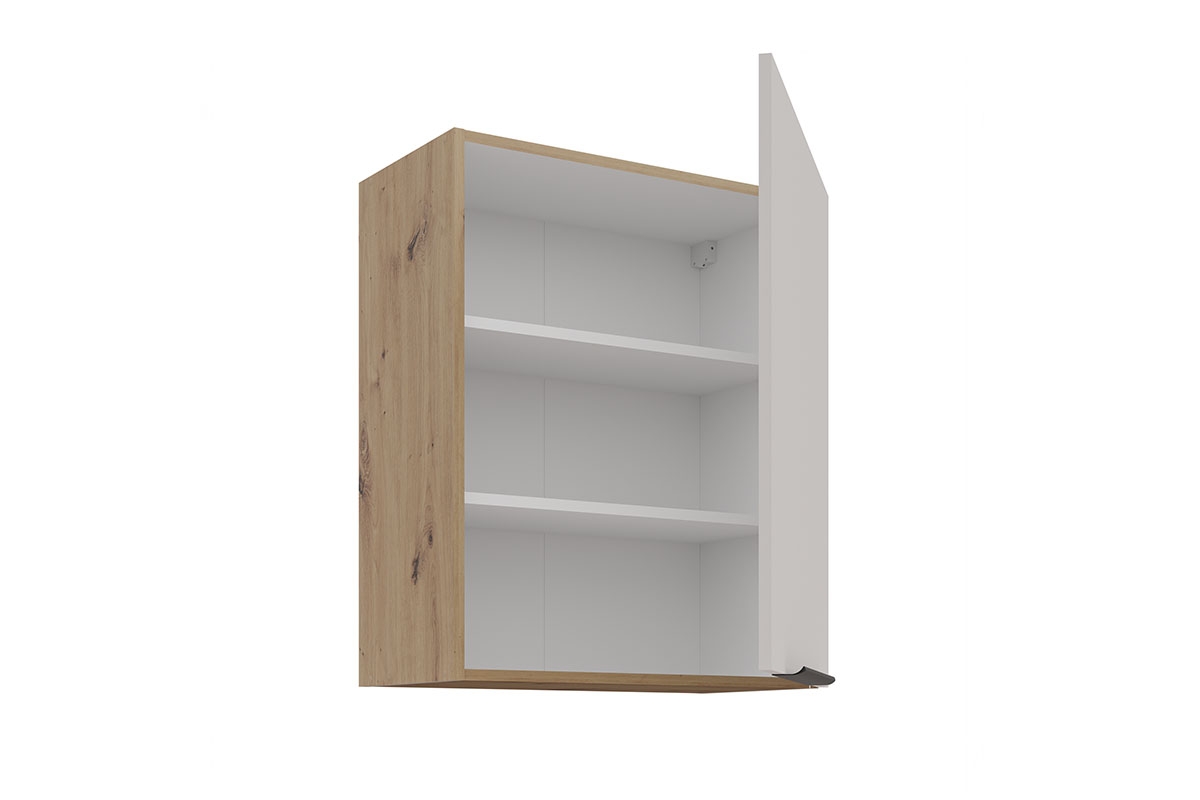 Kuchyňská horní skříňka Arvani 60 G-72 jednodveřová - kašmír / dub artisan skříňka kuchyňská závěsná Arvani 60 G-72 jednodveřová - kašmír / dub artisan