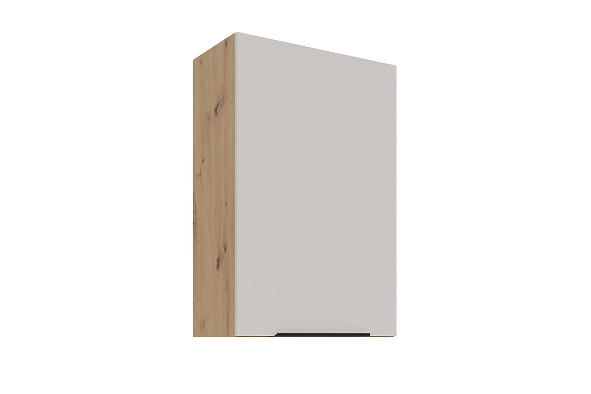 Kuchyňská horní skříňka Arvani 60 G-90 jednodveřová - kašmír / dub artisan skříňka kuchyňská závěsná Arvani 60 G-90 jednodveřová - kašmír / dub artisan