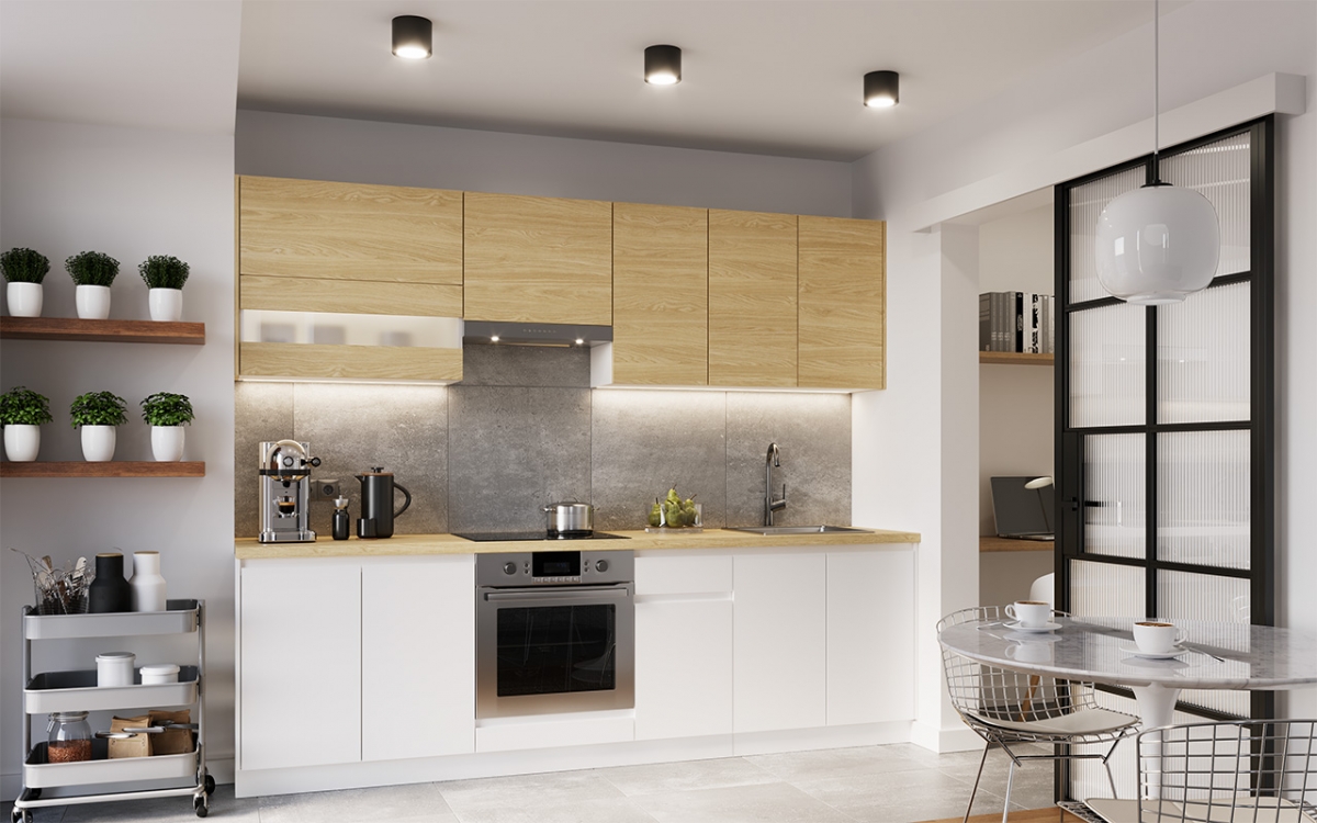 Závesná kuchynská skrinka Campari WNPP60/60/94 rohová dvojdverová Skrinka Kuchynská závesná Campari WNPP60/60/94 rohová dvojdverová