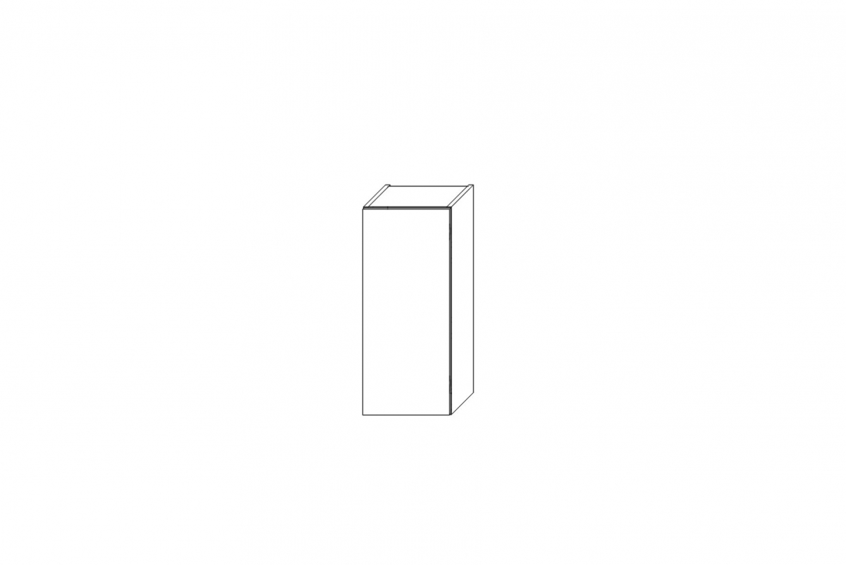 Závěsná kuchyňská skříňka Ilandia W30/71 jednodveřová - bílý mat Skříňka kuchyňská závěsná Ilandia W30/71 jednodveřová - bílý mat