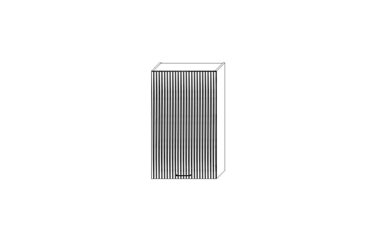 Závěsná kuchyňská skříňka Kammono F11 W60.1/100 jednodveřová Skříňka kuchyňská závěsná Kammono F11 W60.1/100 jednodveřová