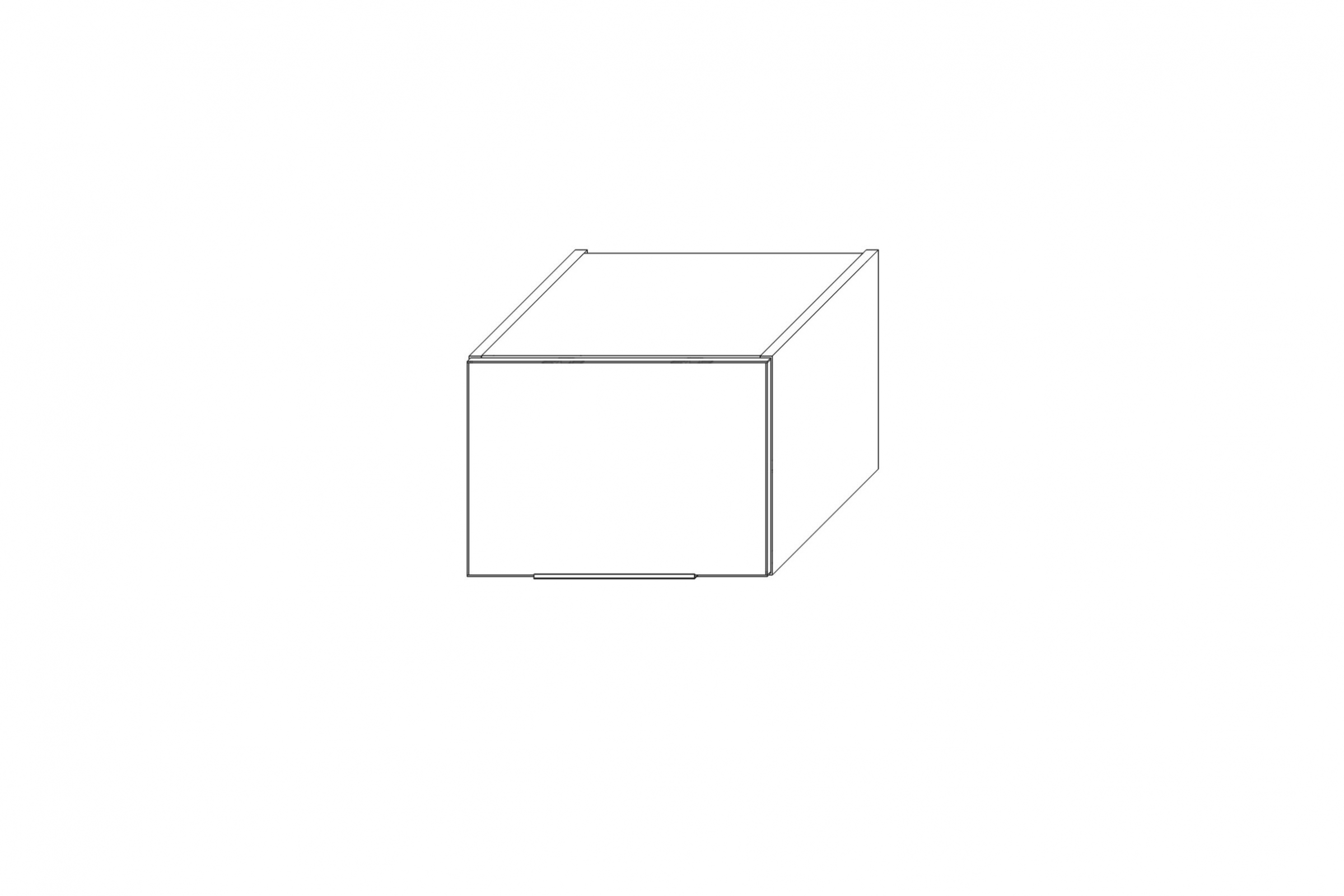 Nástavná horní kuchyňská skříňka Kammono K2 WO40/29N skříňka kuchyňská závěsná Kammono K2 WO40/29N nadstawkowa