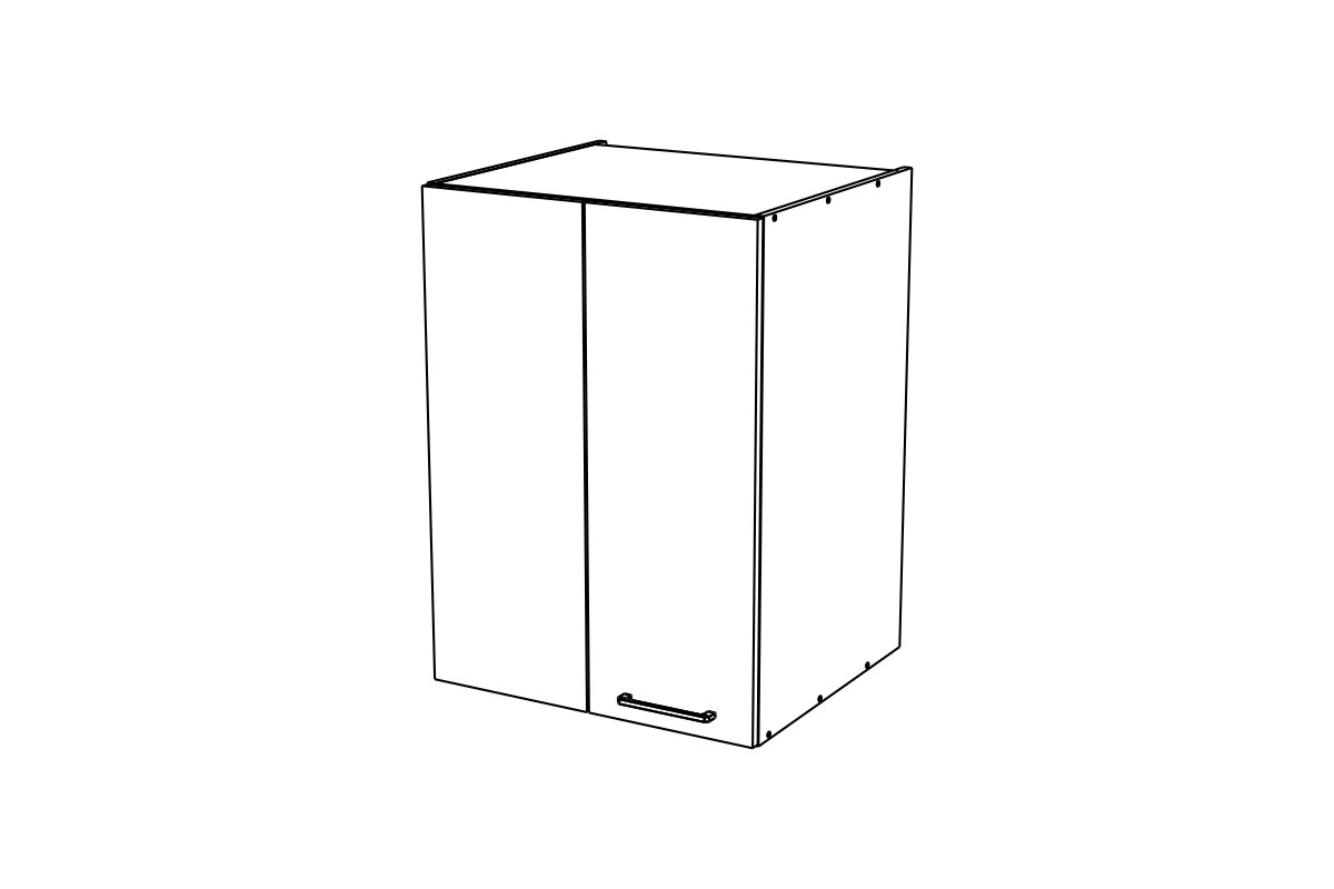 skříňka kuchyňská závěsná Kammono P2 SNPR65/90 do zabudowy naroznej skříňka kuchyňská závěsná Kammono P2 SNPR65/90 do zabudowy naroznej