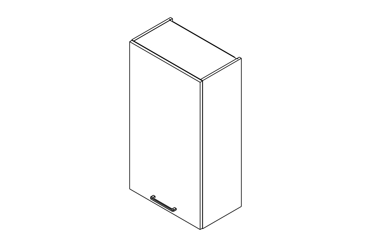 skříňka kuchyňská závěsná Kammono P2 W__.1/100_SPEC regulowana w zakresie 41-59cm skříňka kuchyňská závěsná Kammono P2 W__.1/100_SPEC regulowana w zakresie 41-59cm