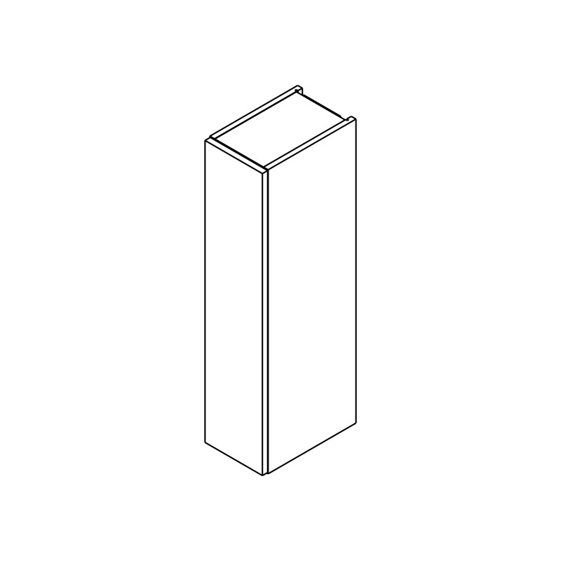 Skrinka Kuchynská závesná Kammono P2 W20.1/90 jednodverová Skrinka Kuchynská závesná Kammono P2 W20.1/90 jednodverová