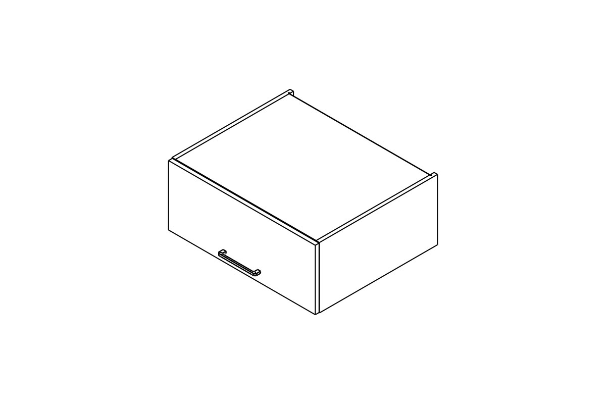 skříňka kuchyňská závěsná Kammono P2 WO70/29N nadstawkowa skříňka kuchyňská závěsná Kammono P2 WO70/29N nadstawkowa