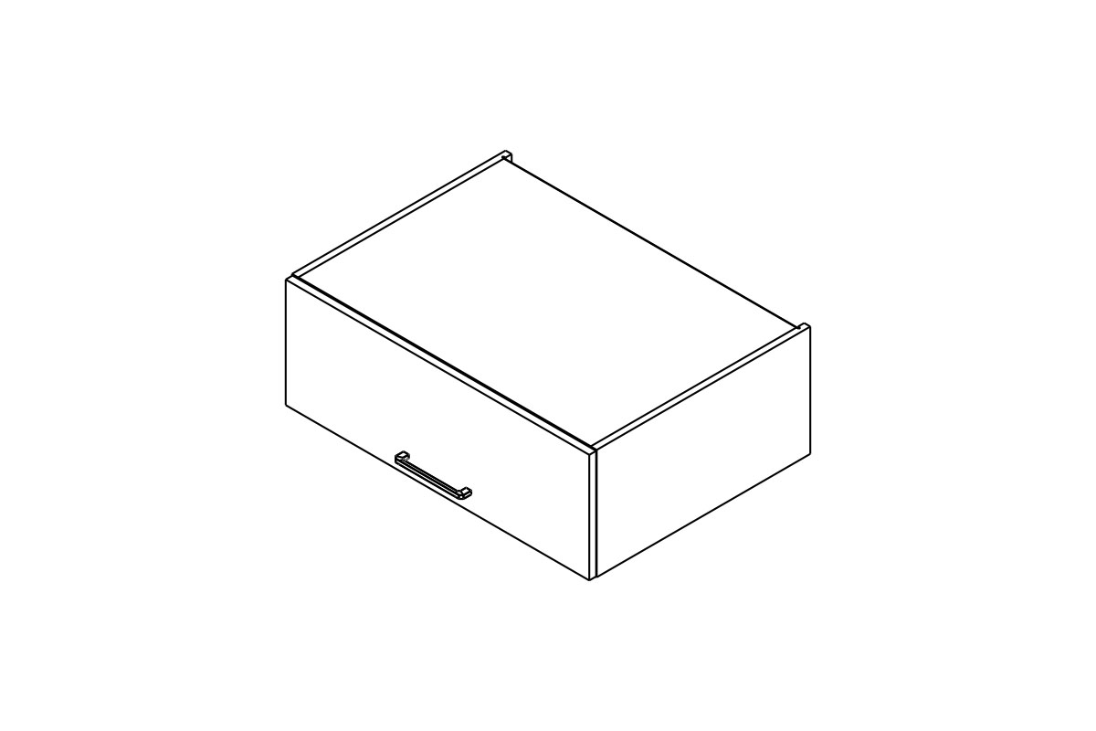 Skrinka Kuchynská závesná Kammono P2 WO80/29N horná Skrinka Kuchynská závesná Kammono P2 WO80/29N horná