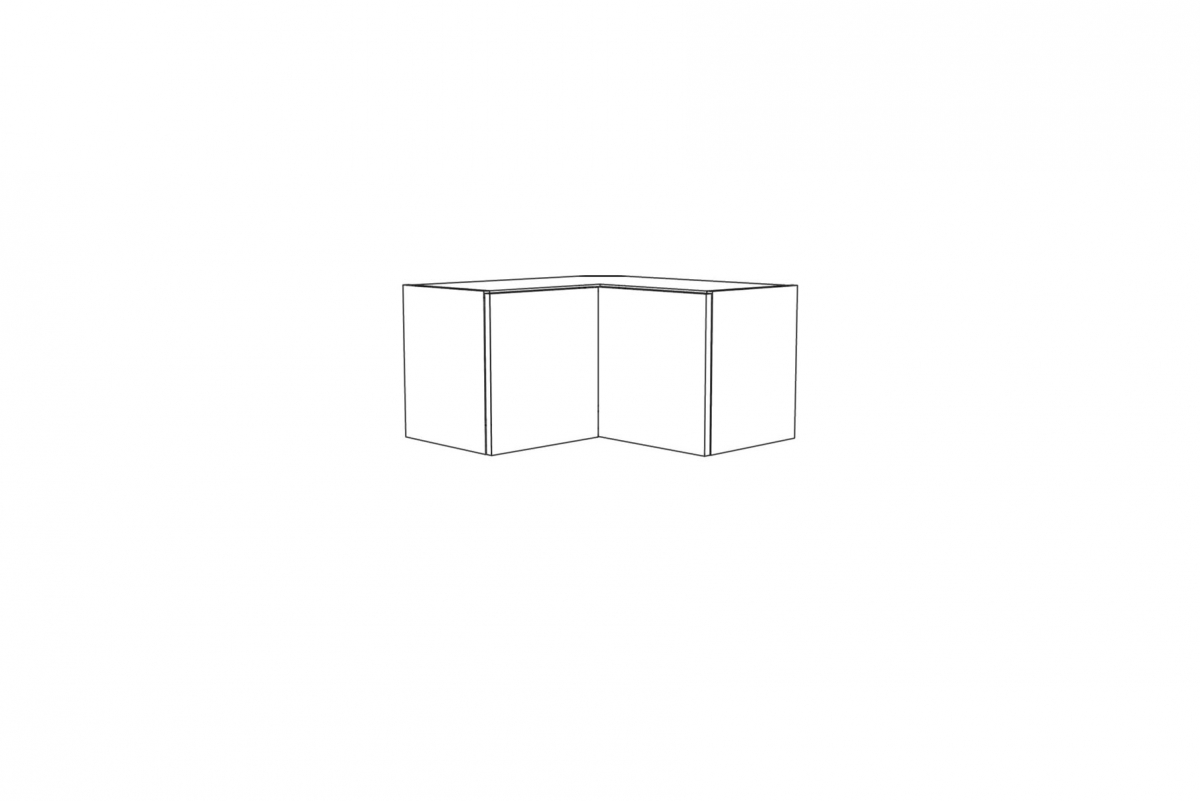 Závesná kuchynská skrinka Campari WNPP65/65/36 rohová nízka Skrinka Kuchynská závesná rohová nízka Campari WNPP 65/65/36 