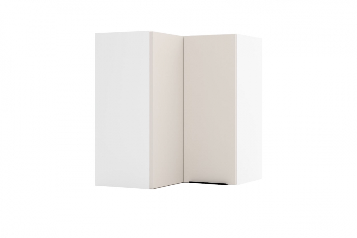 Skříňka kuchyňská Sonja WRN závěsná rohová - béžová písková Skříňka kuchyňská závěsná rohová Sonja WRN - Béžová Pískový