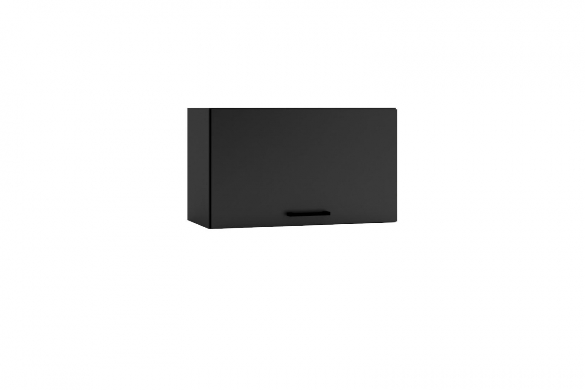 Horní kuchyňská skříňka Anika W60 OKGR nízká – grafit Skříňka kuchyňská závěsná nízká Anika W60 OKGR - grafit / grafit