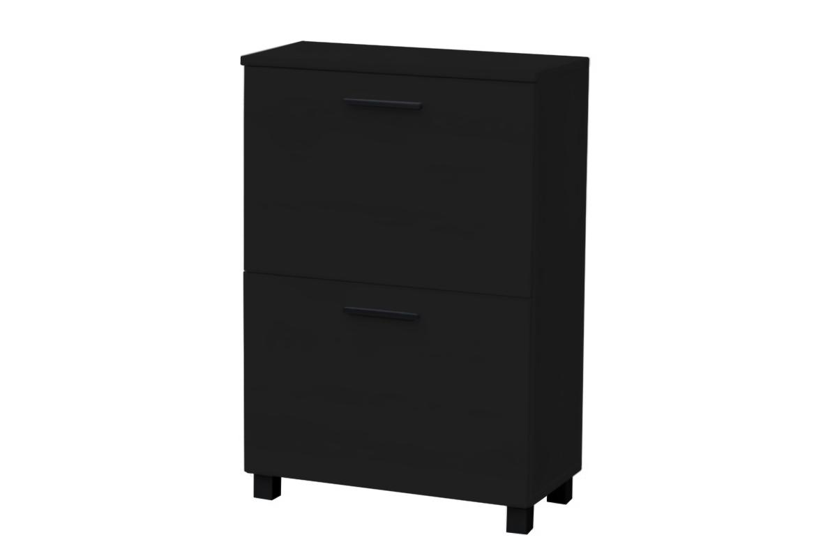 Skrinka na topánky Keri 3 Skrinka Čierna 