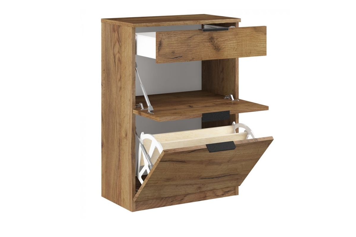 Skrinka na topánky Keri 4 Skrinka so zásuvkou 