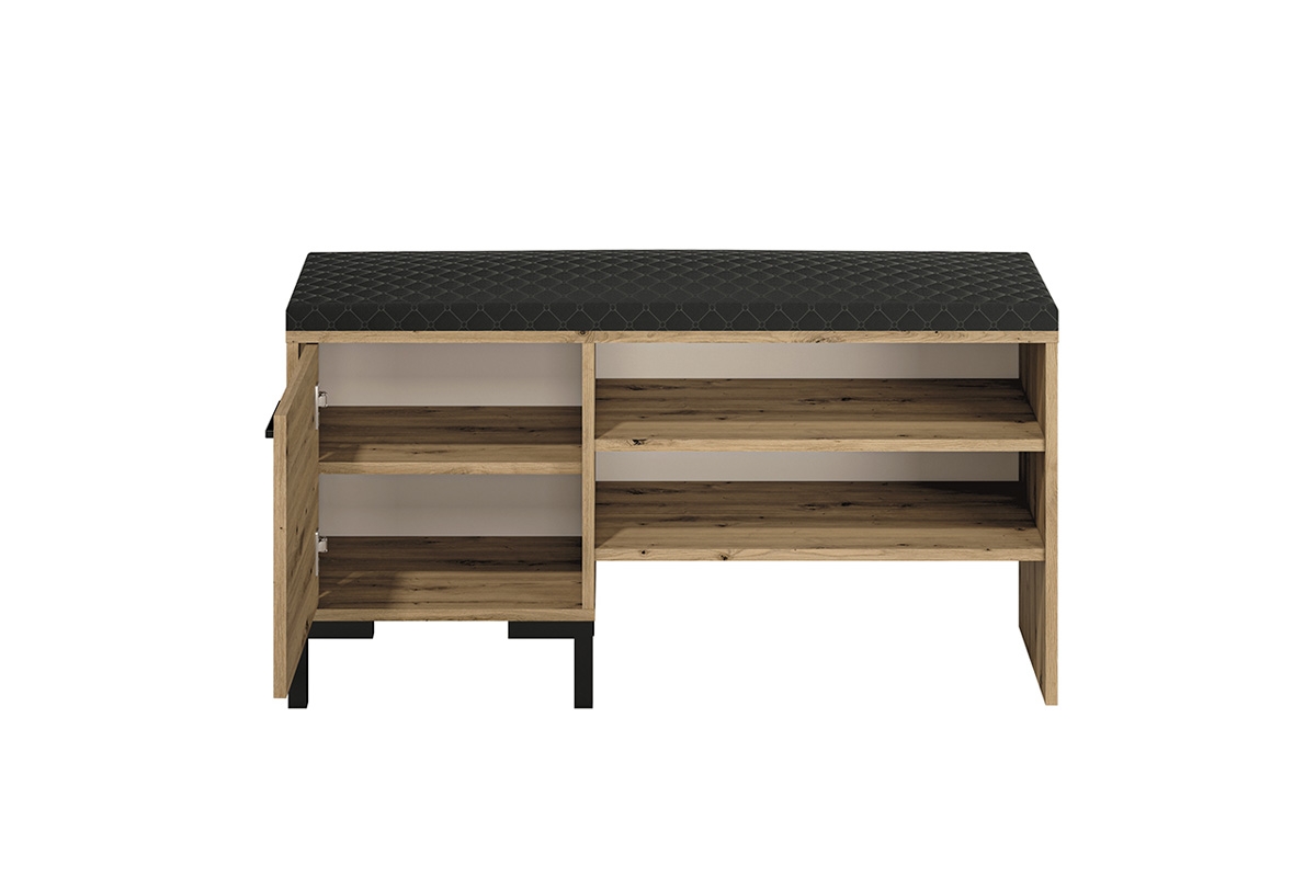 Skrinka na topánky so sedákom Klarso 05 Skrinka na topánky so sedákom Nevio 05 - predná strana wnetrza