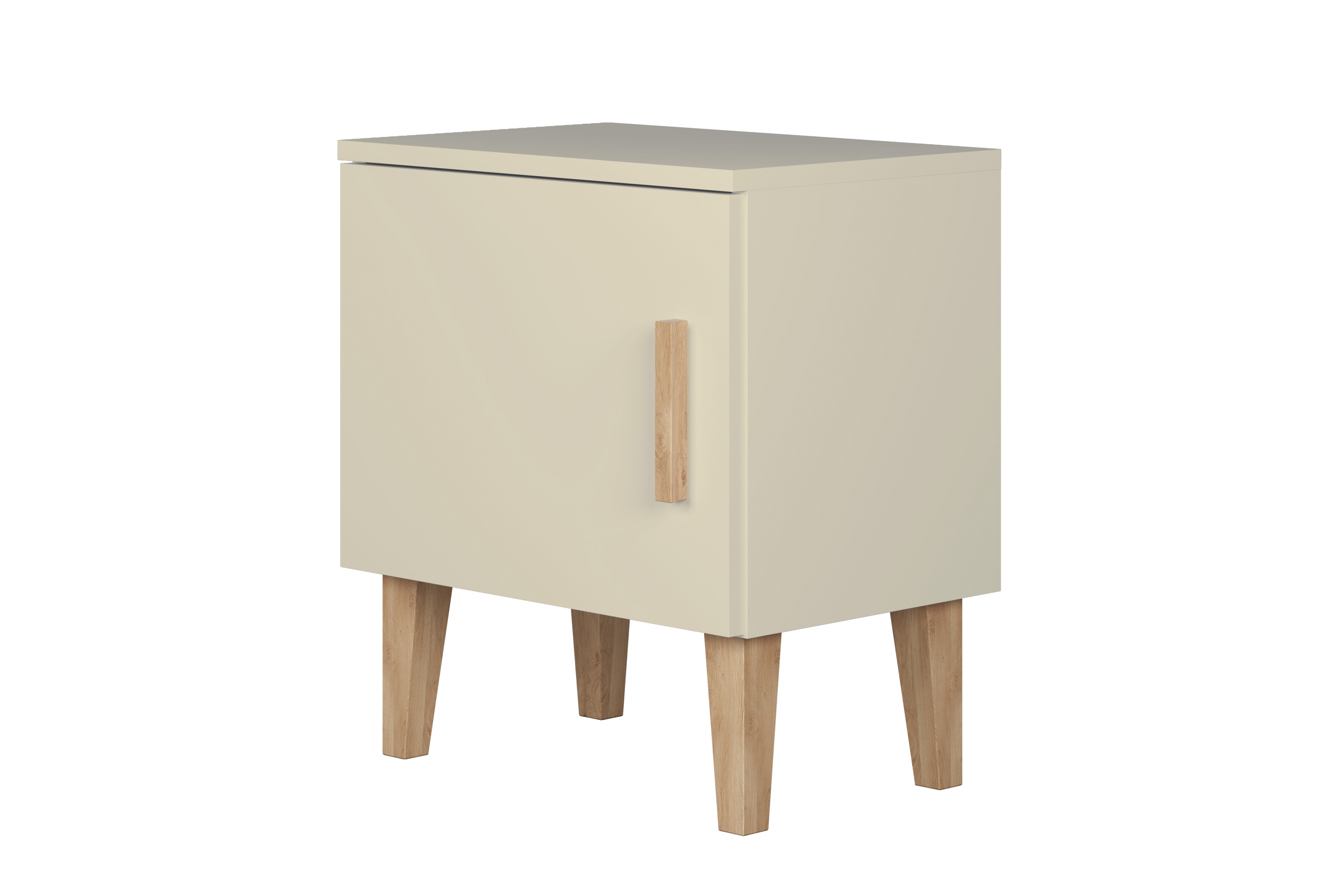 Noční stolek Balio 50 cm - kašmírová Noční stolek Balio 50 cm - kašmír