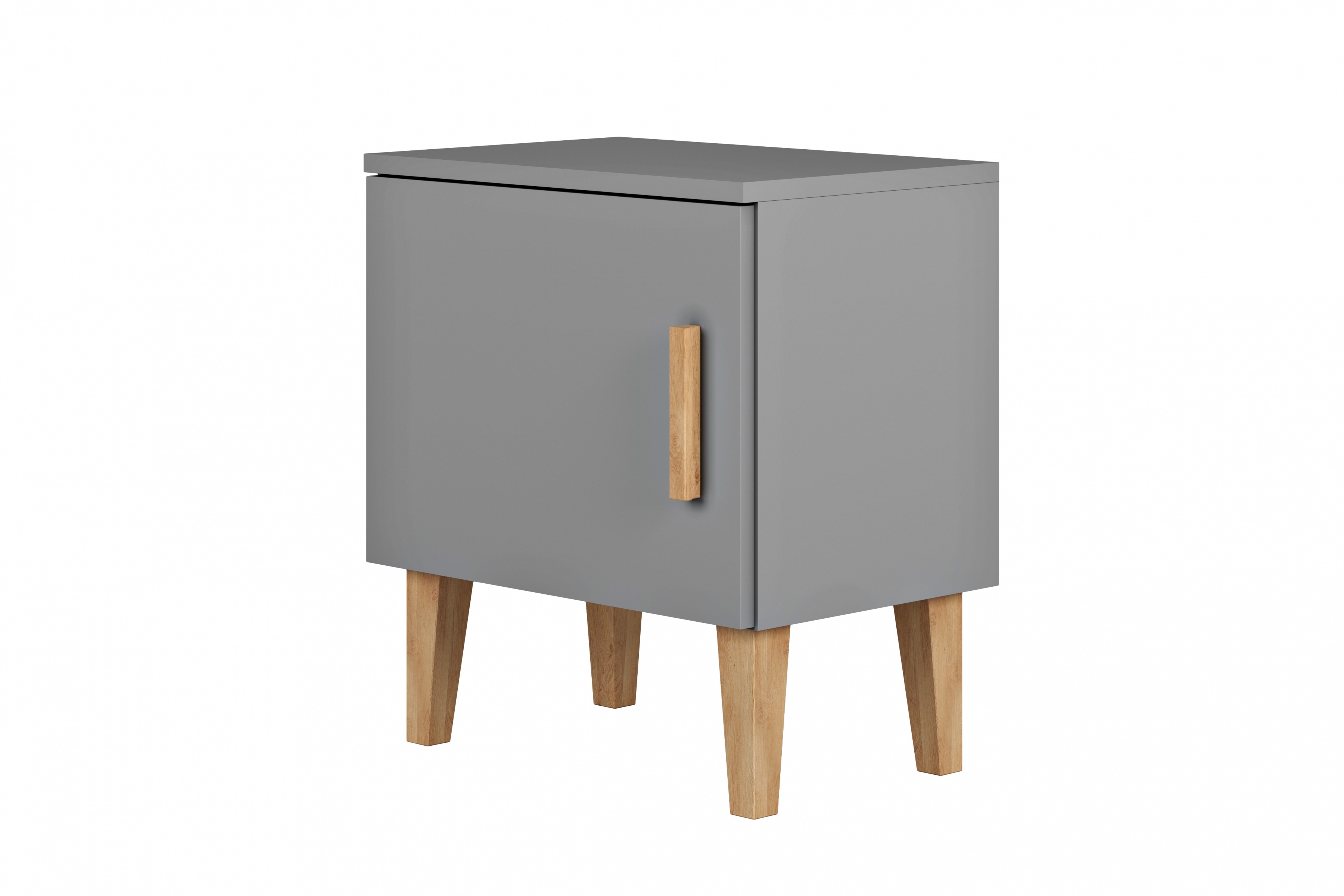 Noční stolek Balio 50 cm - šedá Noční stolek Balio 50 cm - šedá