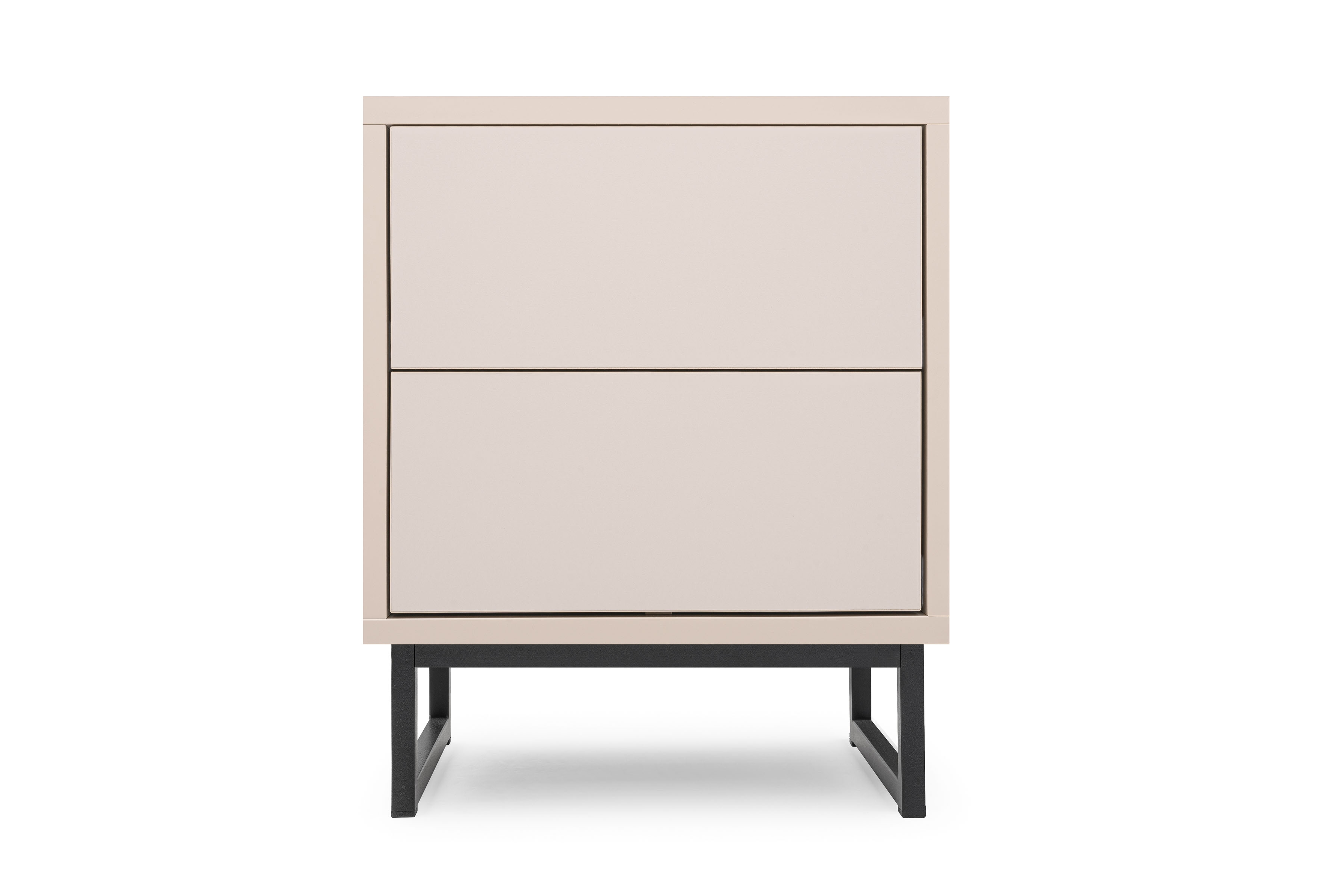 Nočný stolík Genua so zásuvkami 43 cm - Béžová Nočný Stolík Genua so zásuvkami 43 cm - Béžová