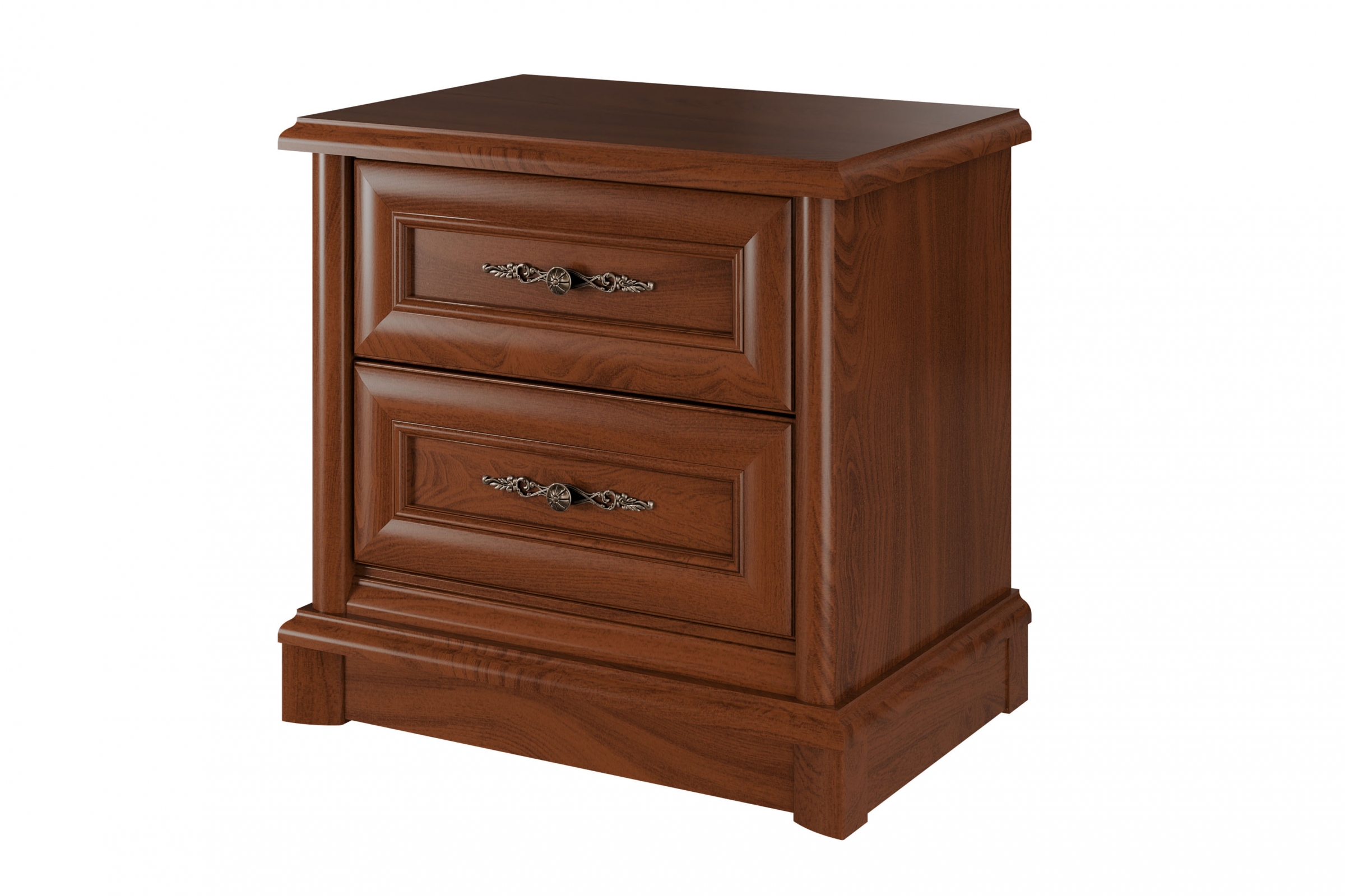 Nočný stolík Sonata 60 cm - gaštan Nočný Stolík Sonata so zásuvkami 60 cm - gaštan szlachetny