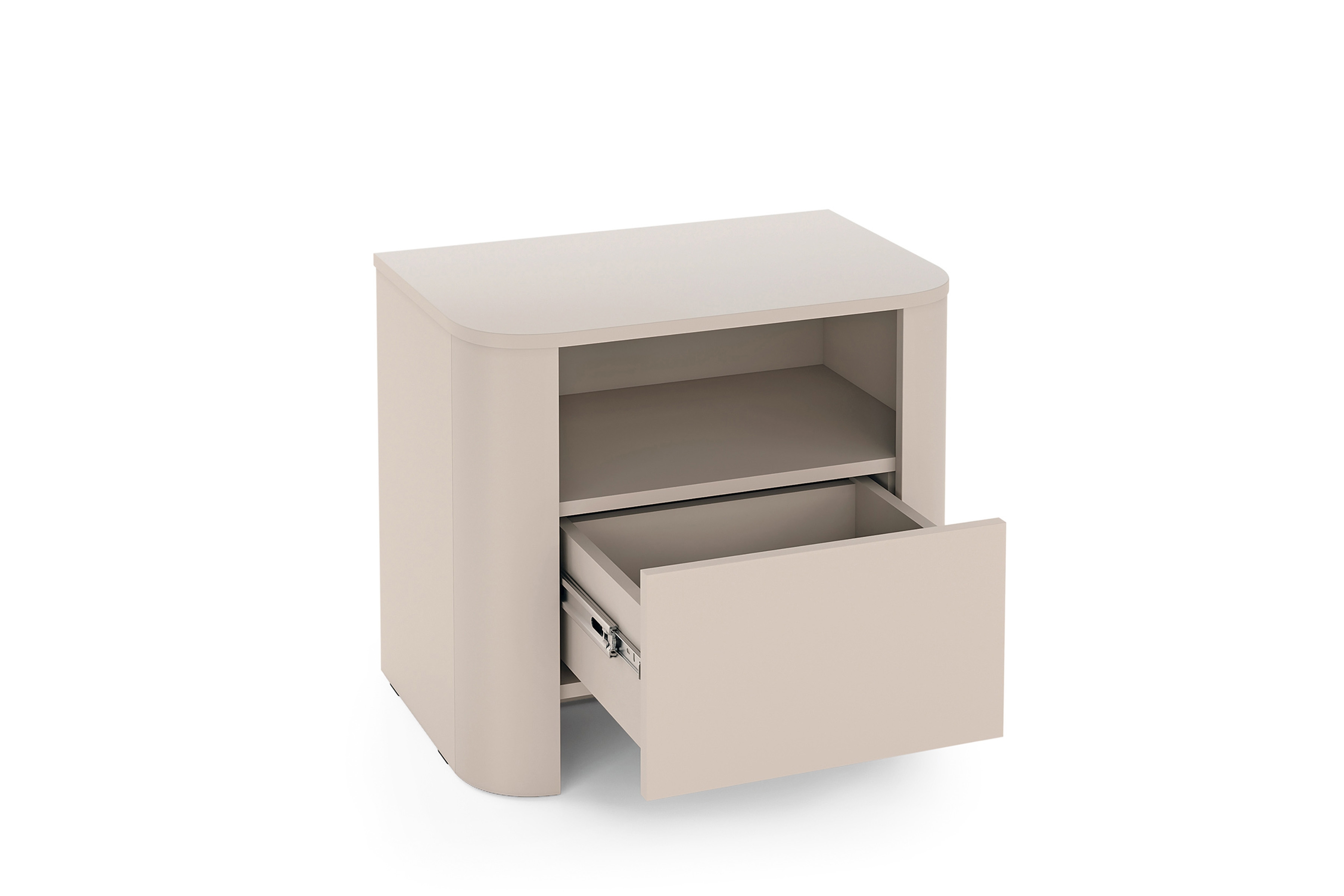 Nočný stolík Sorrenti 58 cm - kašmírová Nočný Stolík Sorrenti 58 cm - kašmír