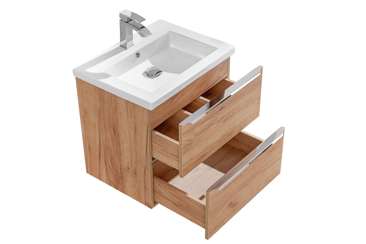 Skrinka drezová skrinka Capri 820 Dub Zlatý - 60 cm Skrinka s umývadlom 