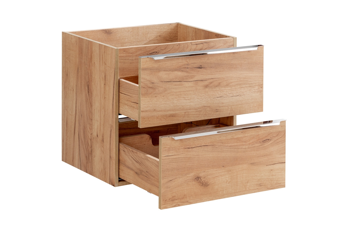 Skrinka drezová skrinka Capri 820 Dub Zlatý - 60 cm Skrinka  so zásuvkami vnútro 