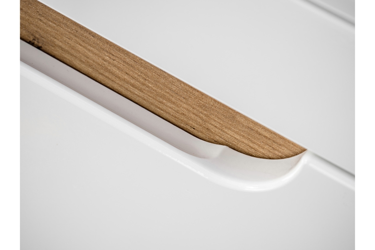 Skříňka pod umyvadlo Aruba 826 - bílá frezowane Úchytky do Skříňky 