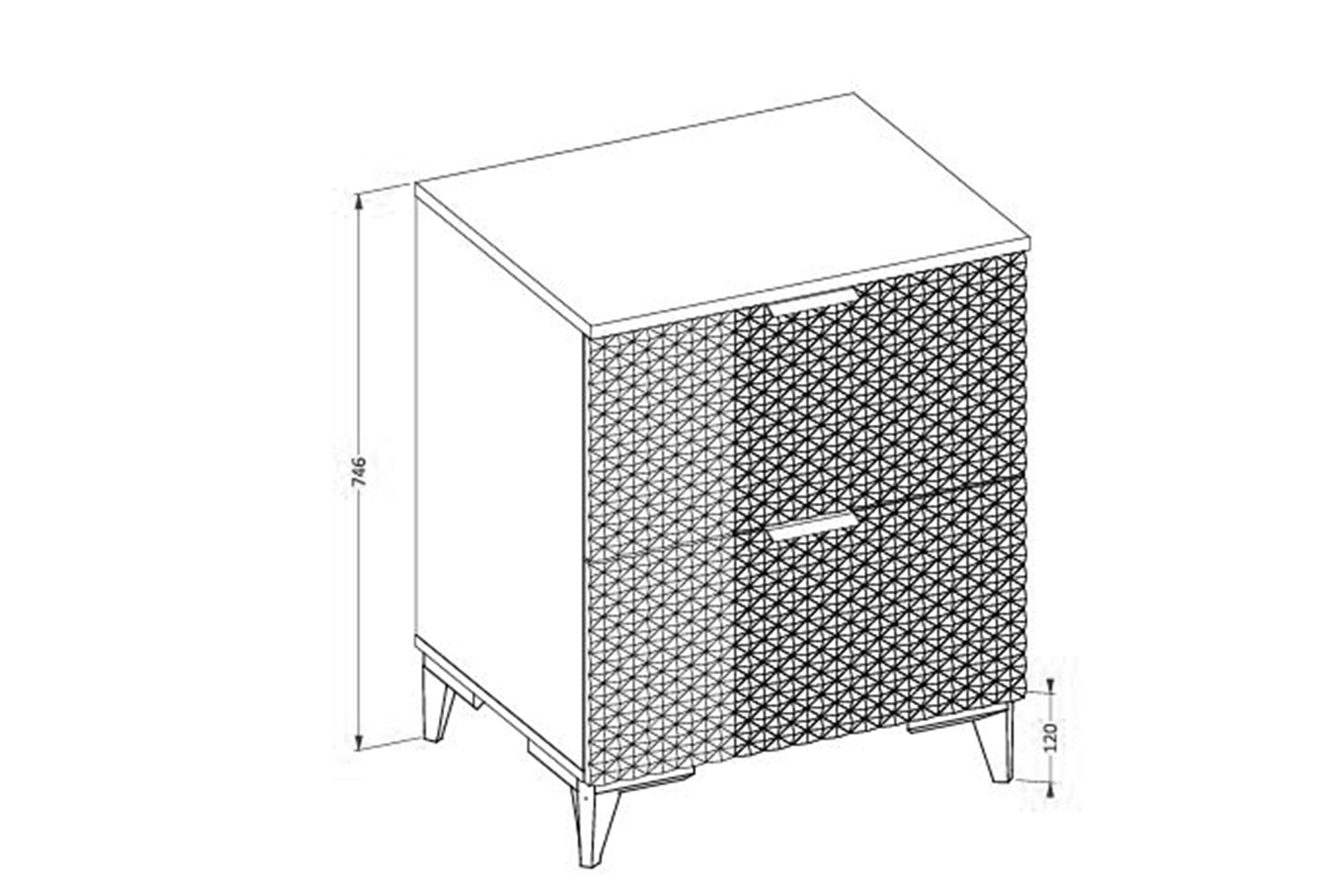 Umyvadlová skříňka Laura 60 cm se zásuvkami - černá / černý pyramidický mat skříňka pod umywalke Laura 60 cm se zásuvkami - černá onyx / černá - piramidki