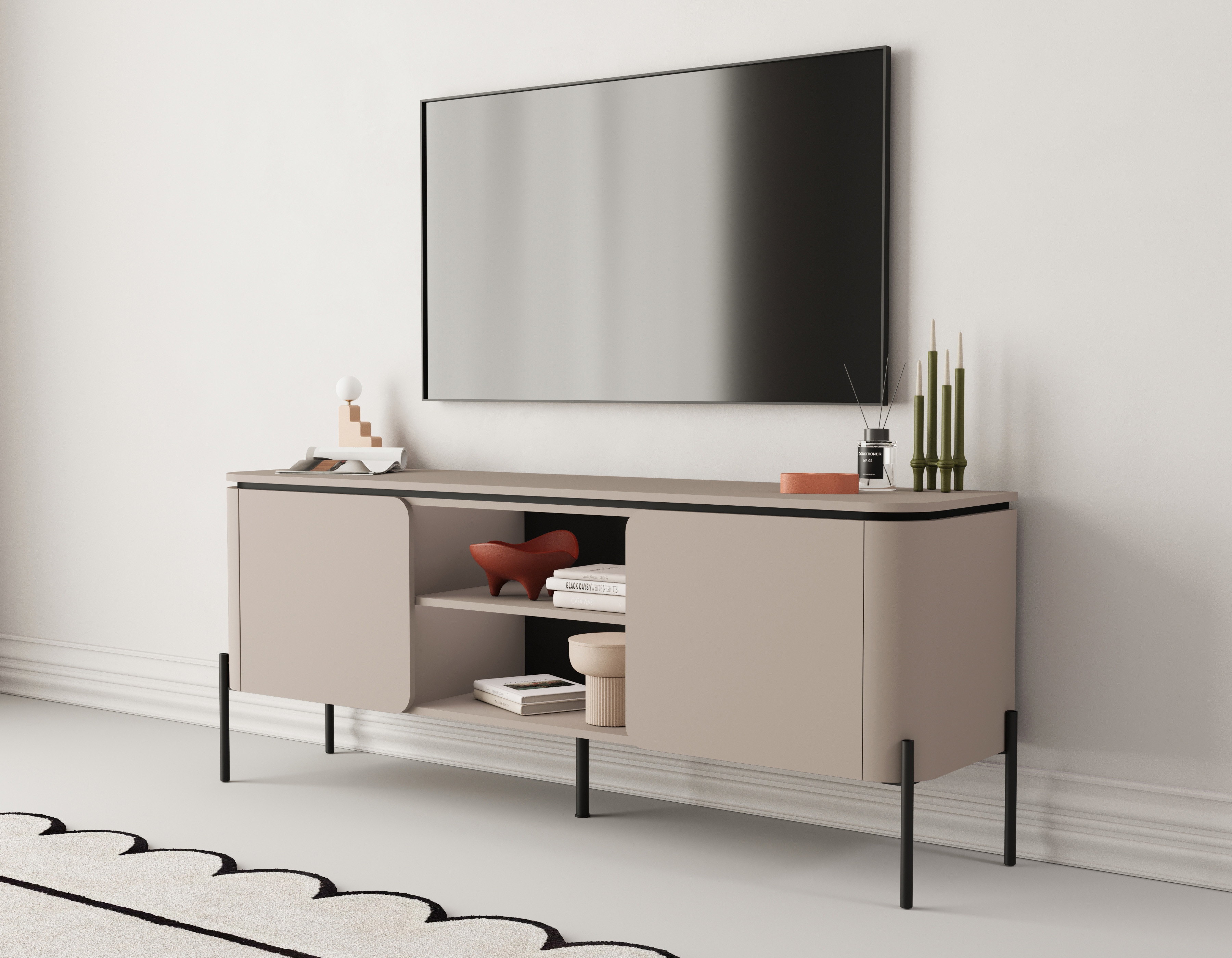 TV stolík Bello 163 cm - congo TV skrinka Bello 163 cm - congo