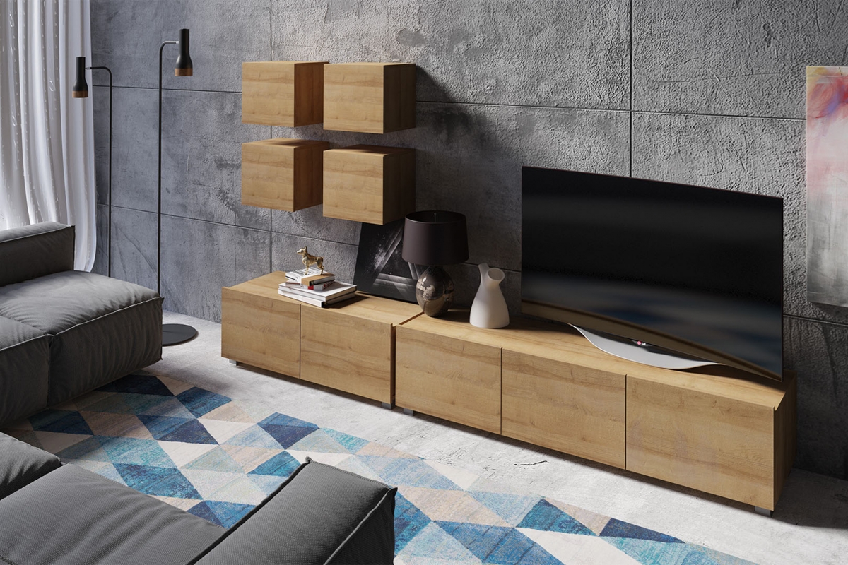 TV stolík 150 Celeste Dub zlaté TV skrinka Celeste - 150 cm - Dub zlaté