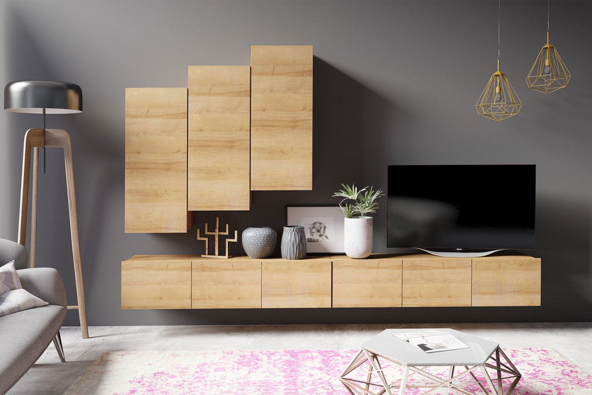 TV stolík 150 Celeste Dub zlaté TV skrinka Celeste - 150 cm - Dub zlaté