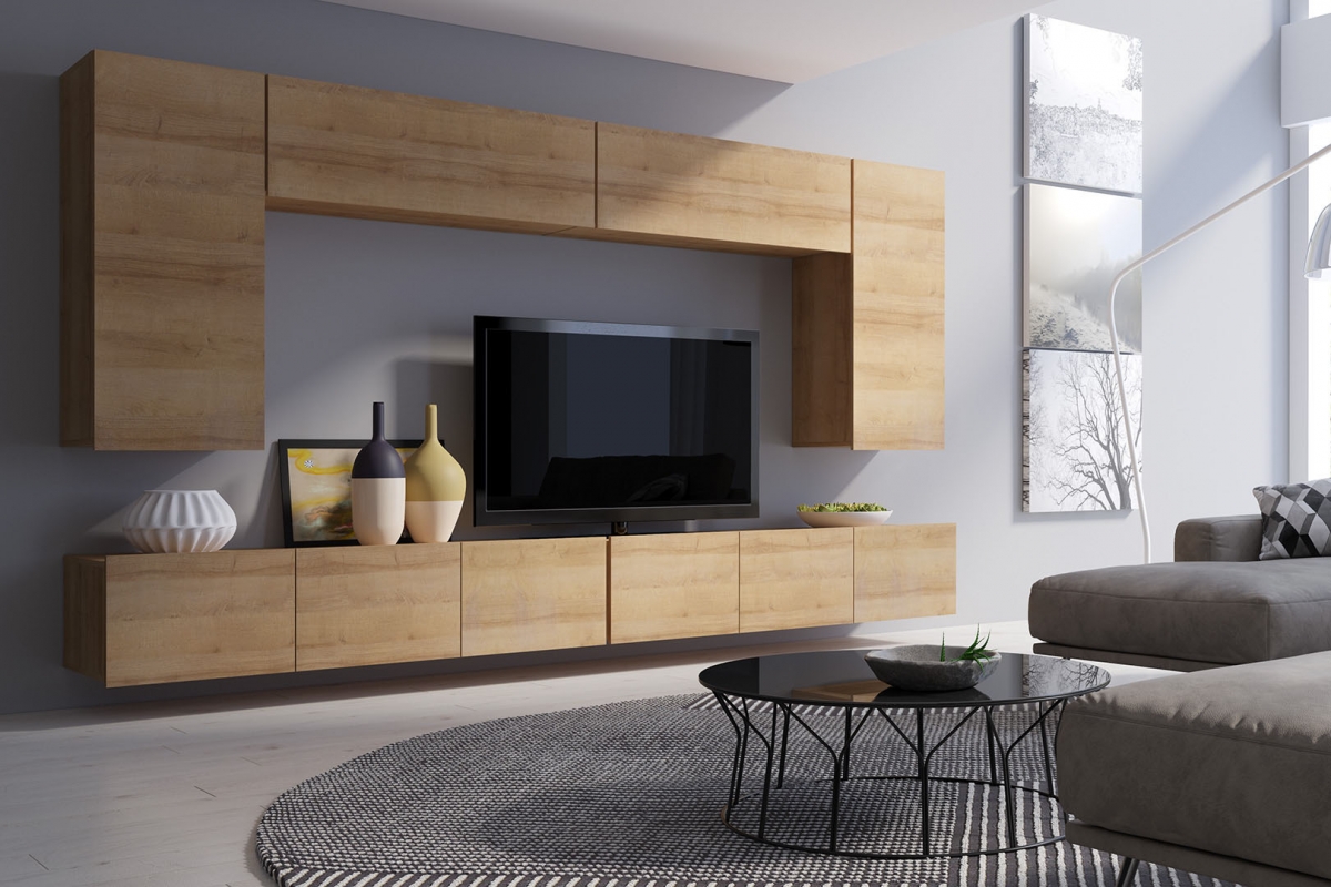 TV stolík 150 Celeste Dub zlaté TV skrinka Celeste - 150 cm - Dub zlaté