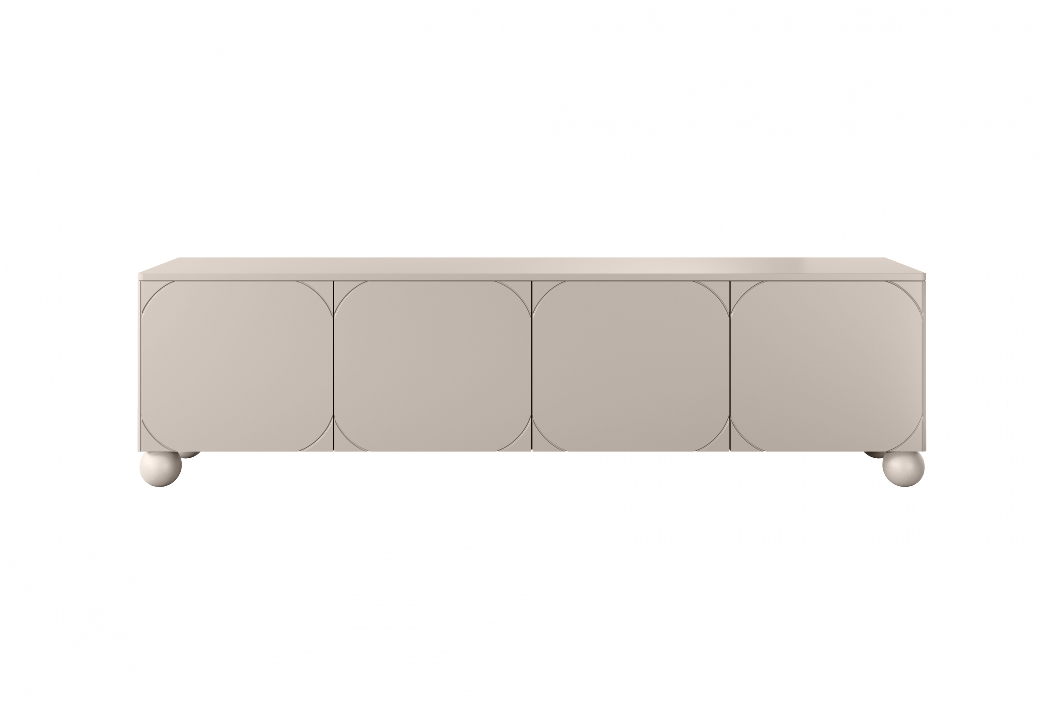 TV stolík Sonatia II 200 cm - kašmírová TV skrinka kašmír