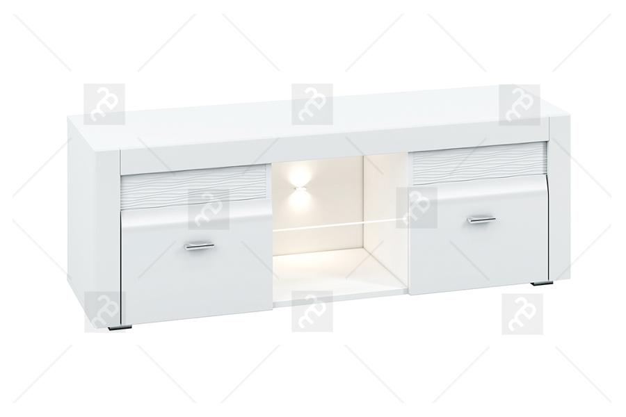 TV skrinka dvojdverová Arko 10 - Koncovka Série Skrinka TV s osvetlením