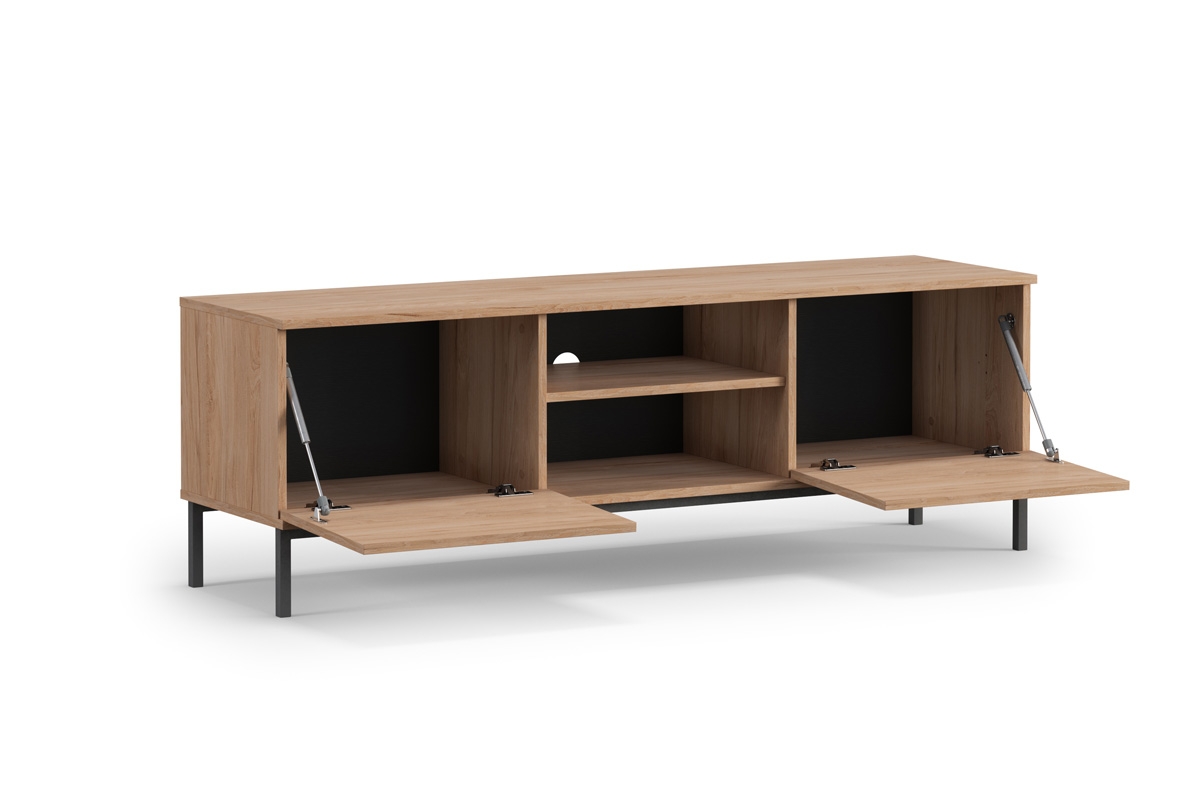 TV stolík Tristal - hikora TV skrinka s policou