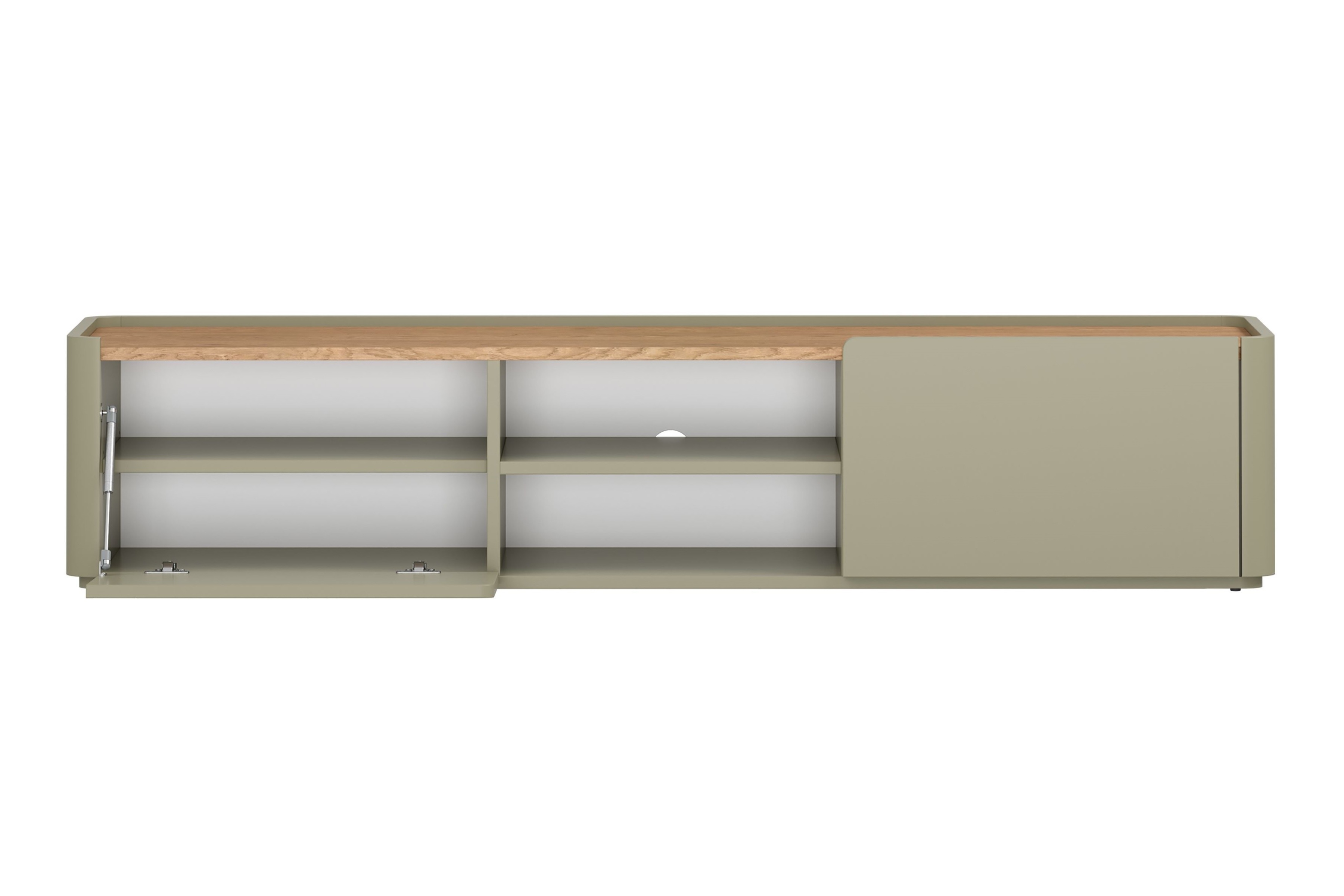 TV stolík Elivo 170 cm - eukalyptus / dub baltic dune TV skrinka Elivo 170 cm - eukaliptus / Dub baltic dune