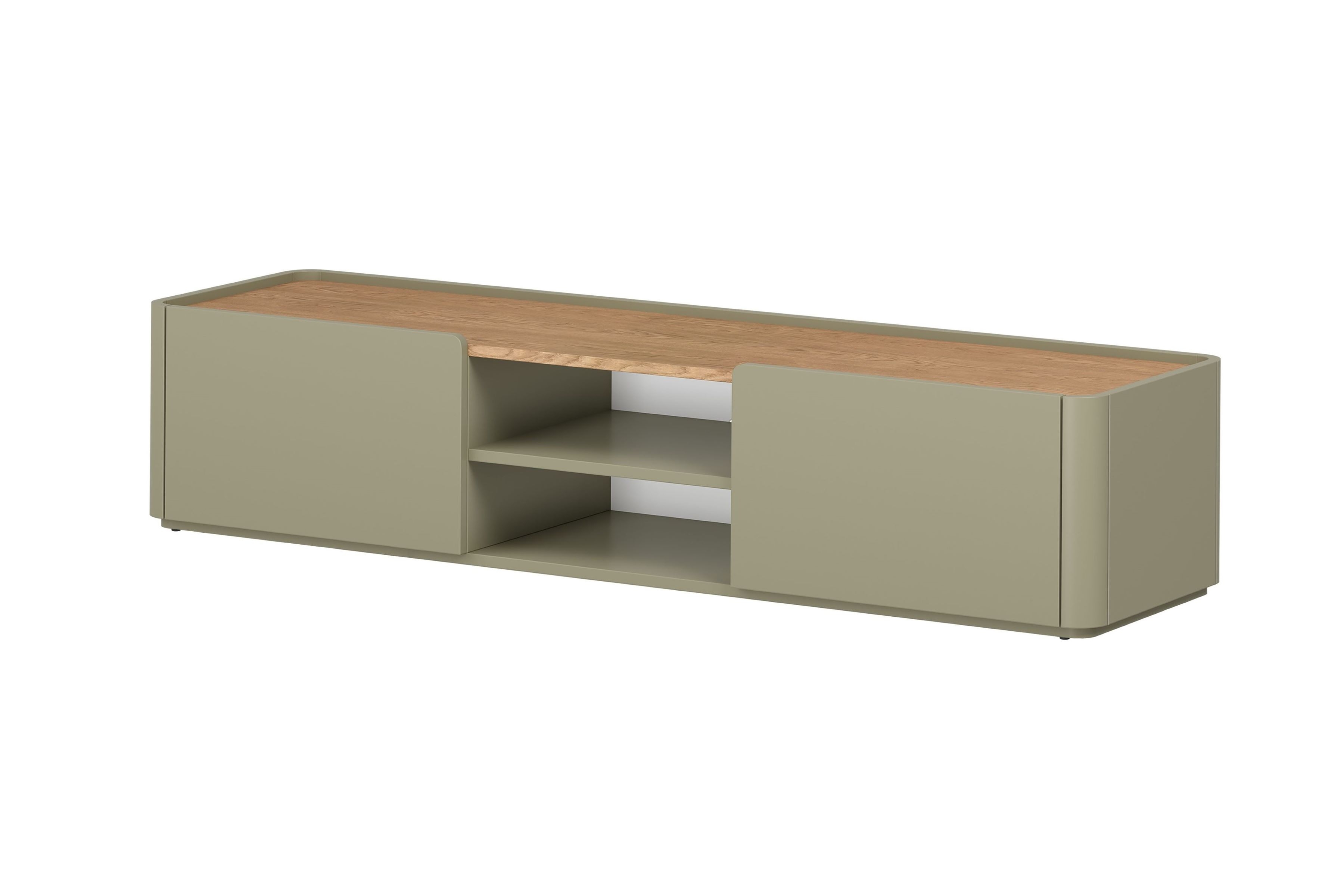 TV stolík Elivo 170 cm - eukalyptus / dub baltic dune TV skrinka Elivo 170 cm - eukaliptus / Dub baltic dune