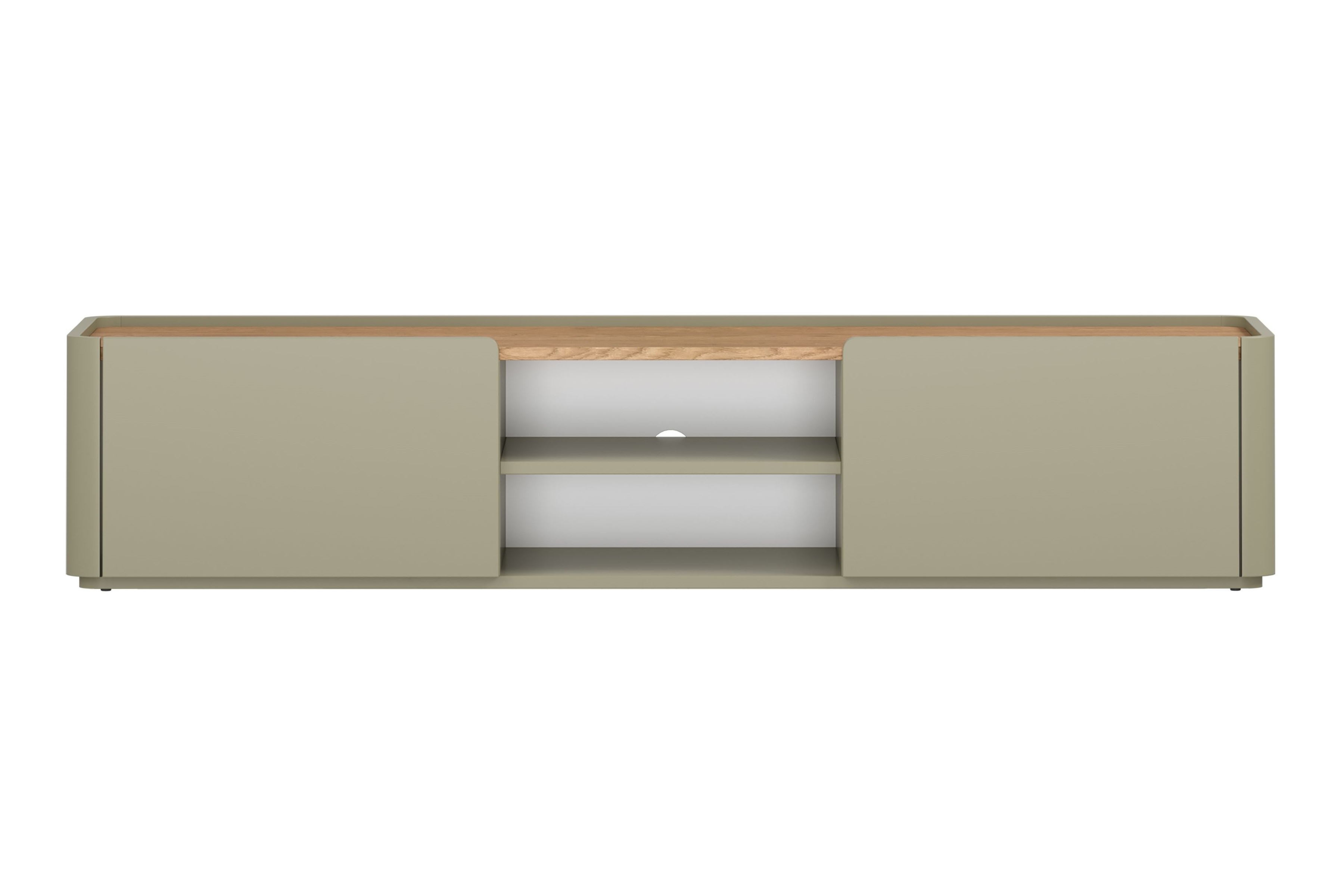 TV stolík Elivo 170 cm - eukalyptus / dub baltic dune TV skrinka Elivo 170 cm - eukaliptus / Dub baltic dune