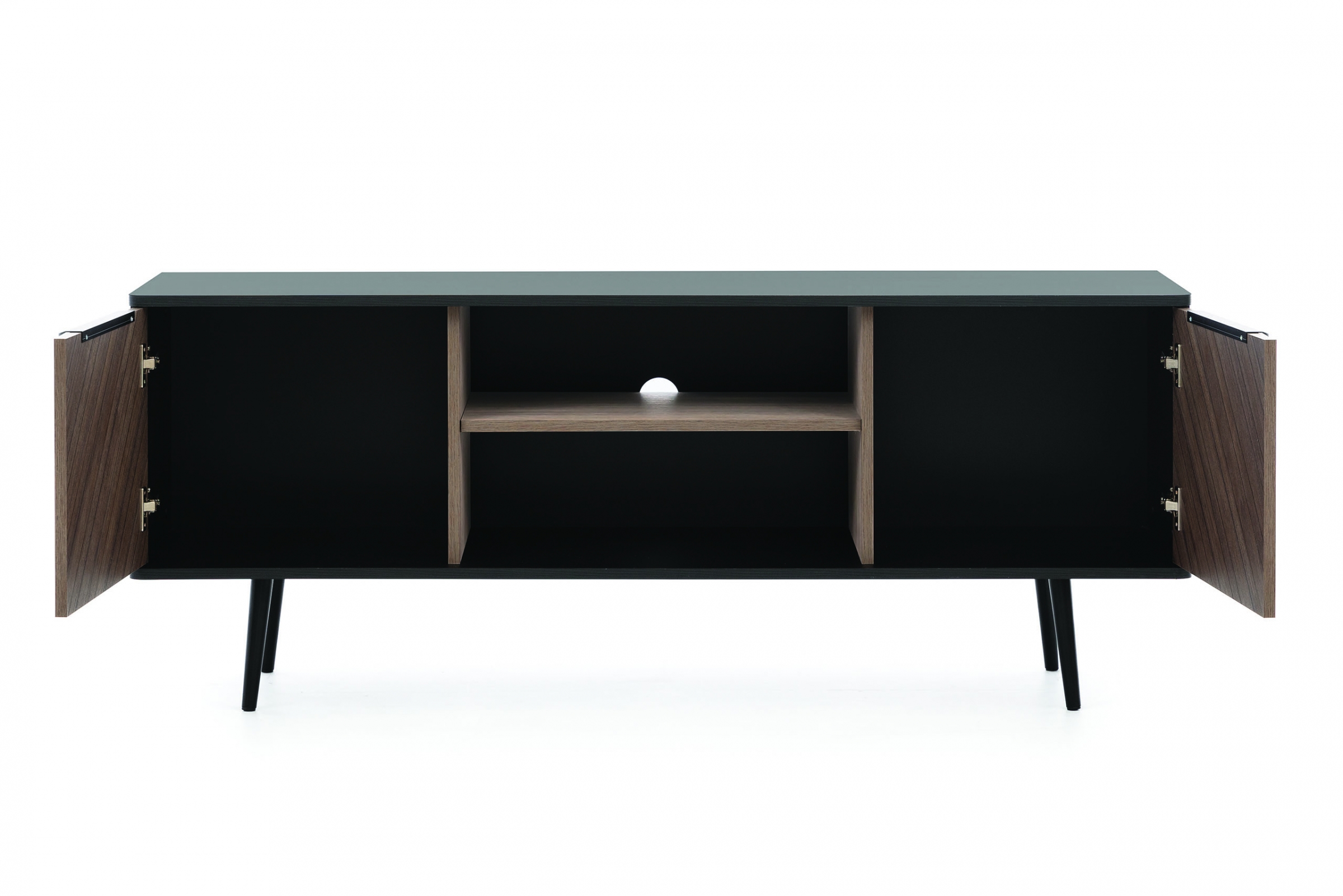 TV stolek Eterio 150 cm - captains deck / černý grafit skříňka RTV Eterio 150 cm - captains deck / černá grafit