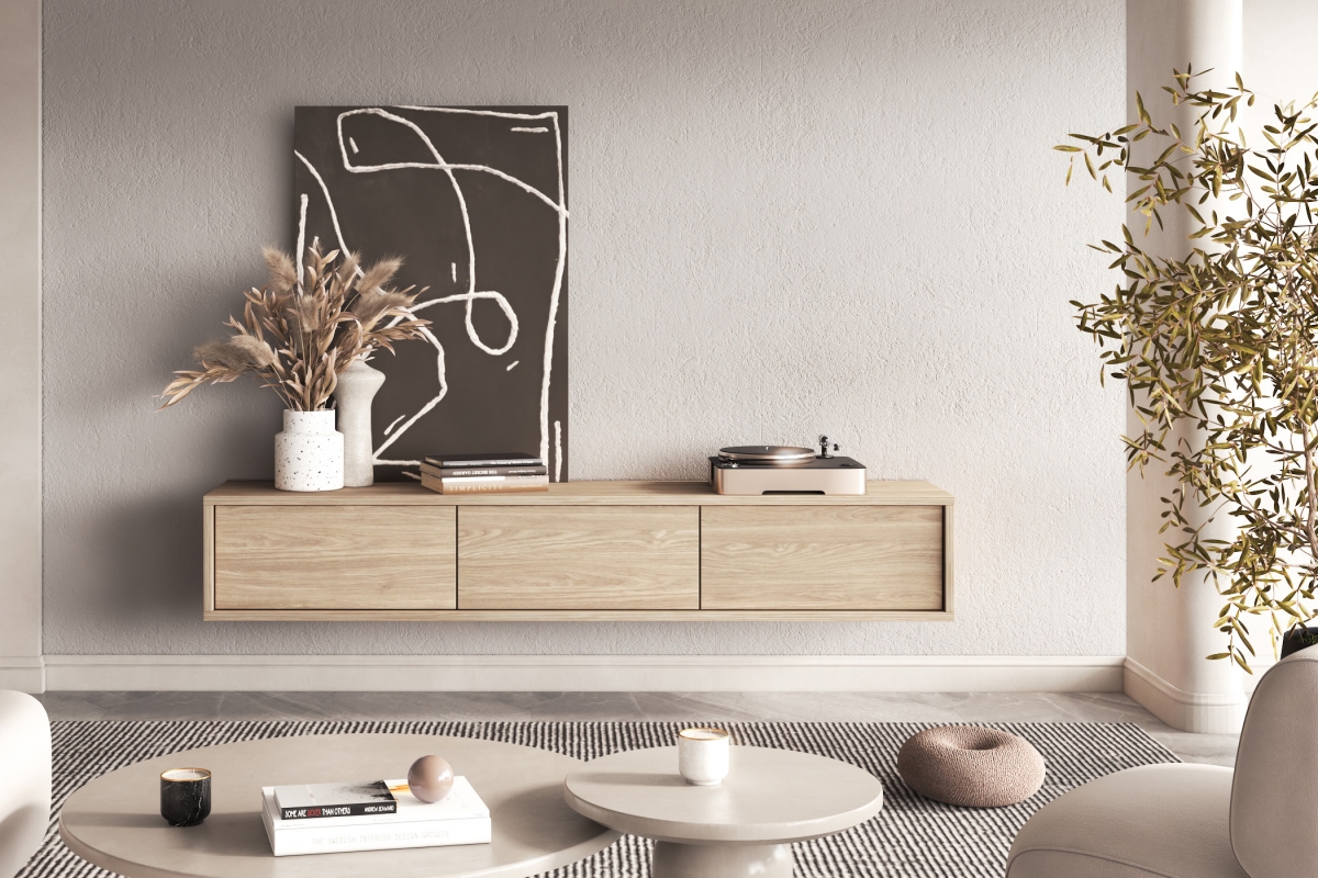 TV stolík Frida 180 cm - dub olejovaný TV skrinka Frida 38 - 180 cm - Dub olejowany