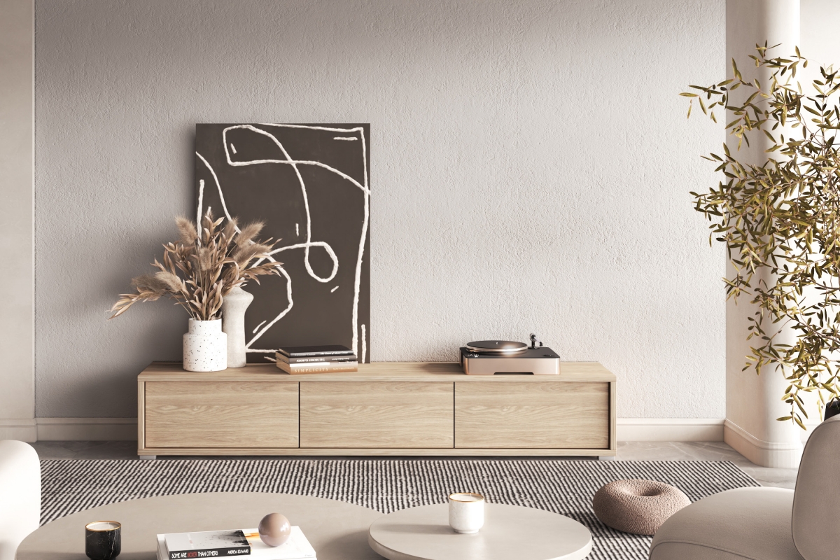 TV stolík Frida 180 cm - dub olejovaný TV skrinka Frida 38 - 180 cm - Dub olejowany