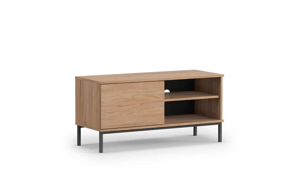 TV skříňka Tristal jednodveřová - hikora Skříňka tv s výklenkem