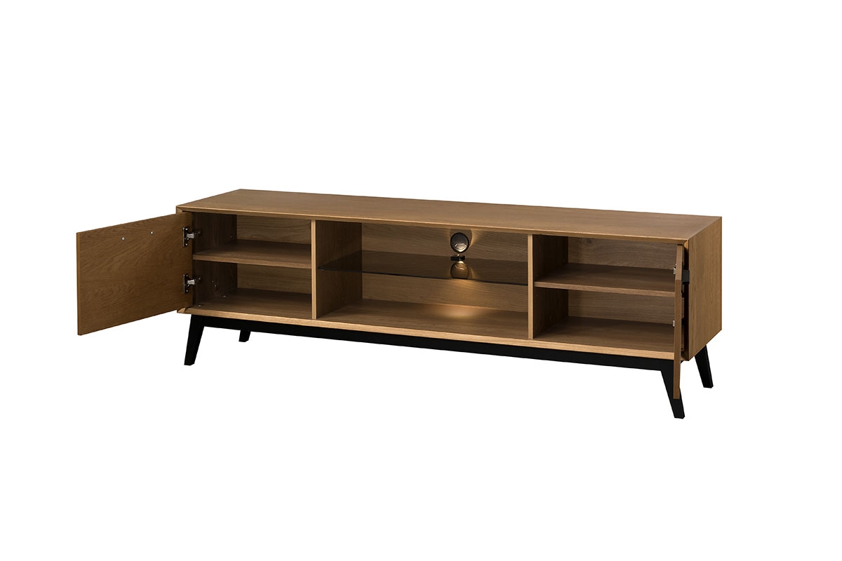 TV stolek Lazure 180 cm - rustikální dub skříňka RTV Lazure 180 cm - dub rustical