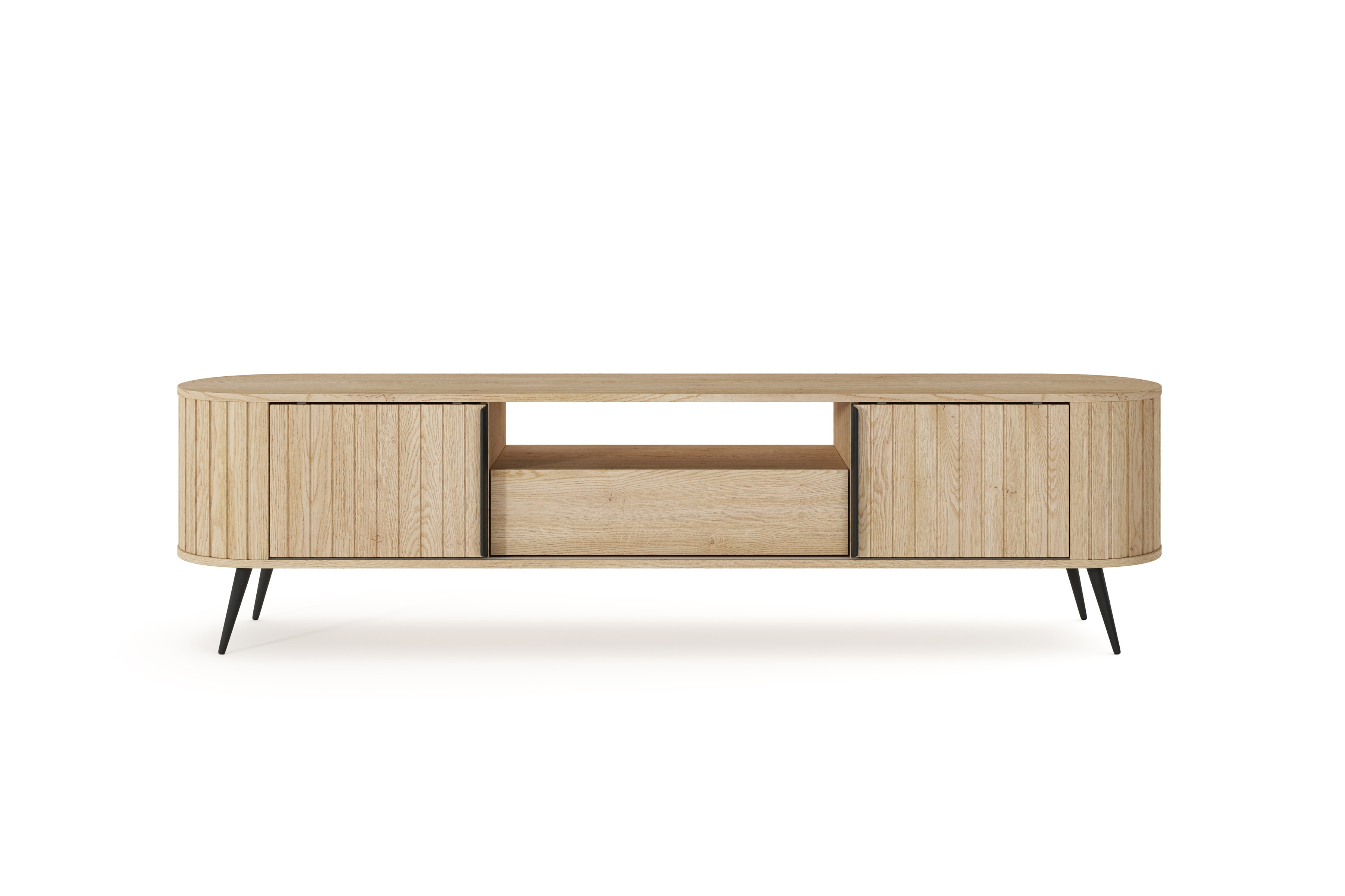 TV stolek Luvio 196 cm se zásuvkou - dub cremona skříňka RTV Luvio 196 cm z szuflada - dub cremona