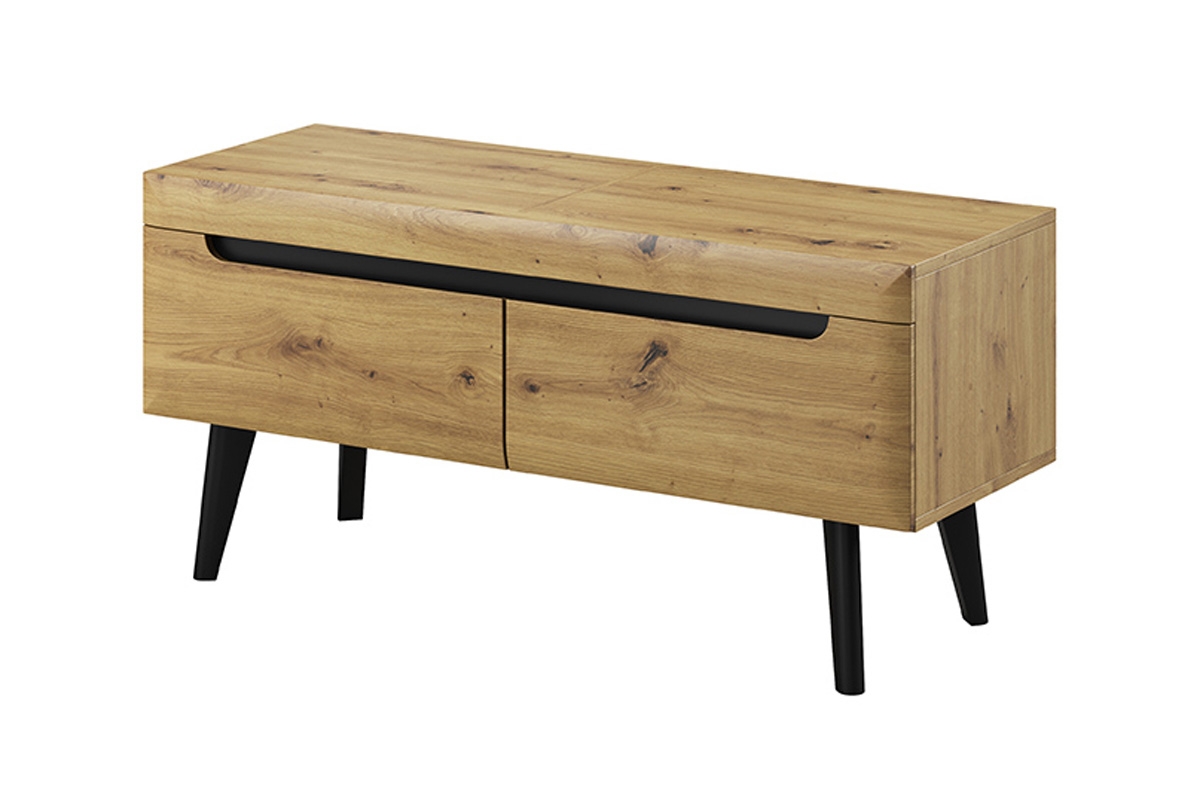 Komoda TV s dvoma zásuvkami Dorin 107 - Dub artisan TV skrinka s dvomi zásuvkami Dorin 107 - dub artisan